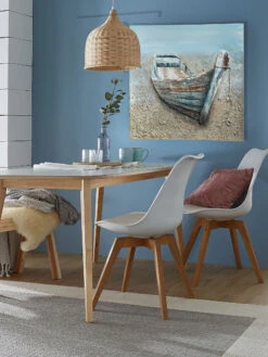 Leinwand-handgemalt, Grau