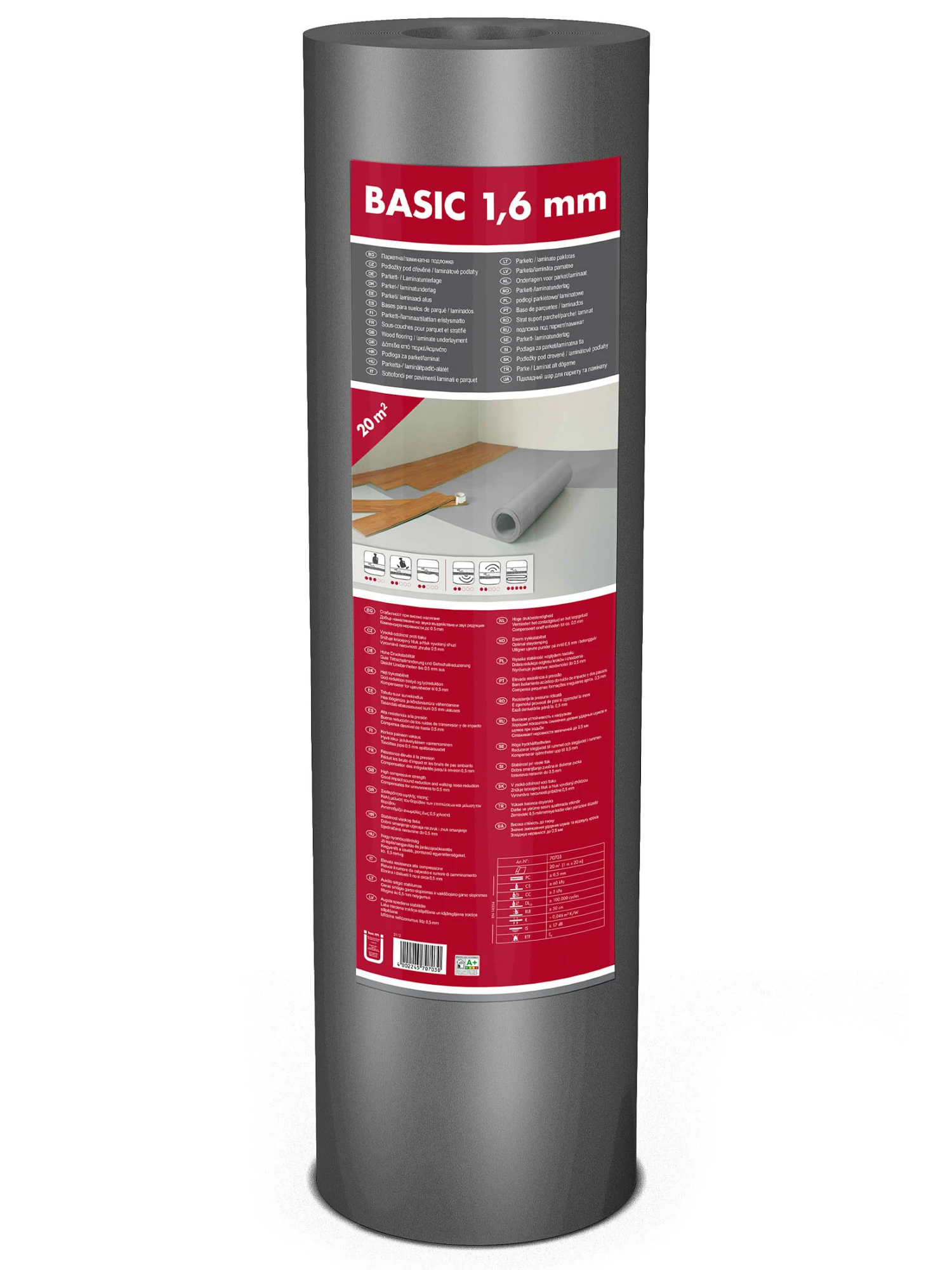 Dämmunterlage, Hellgrau – Bild 2