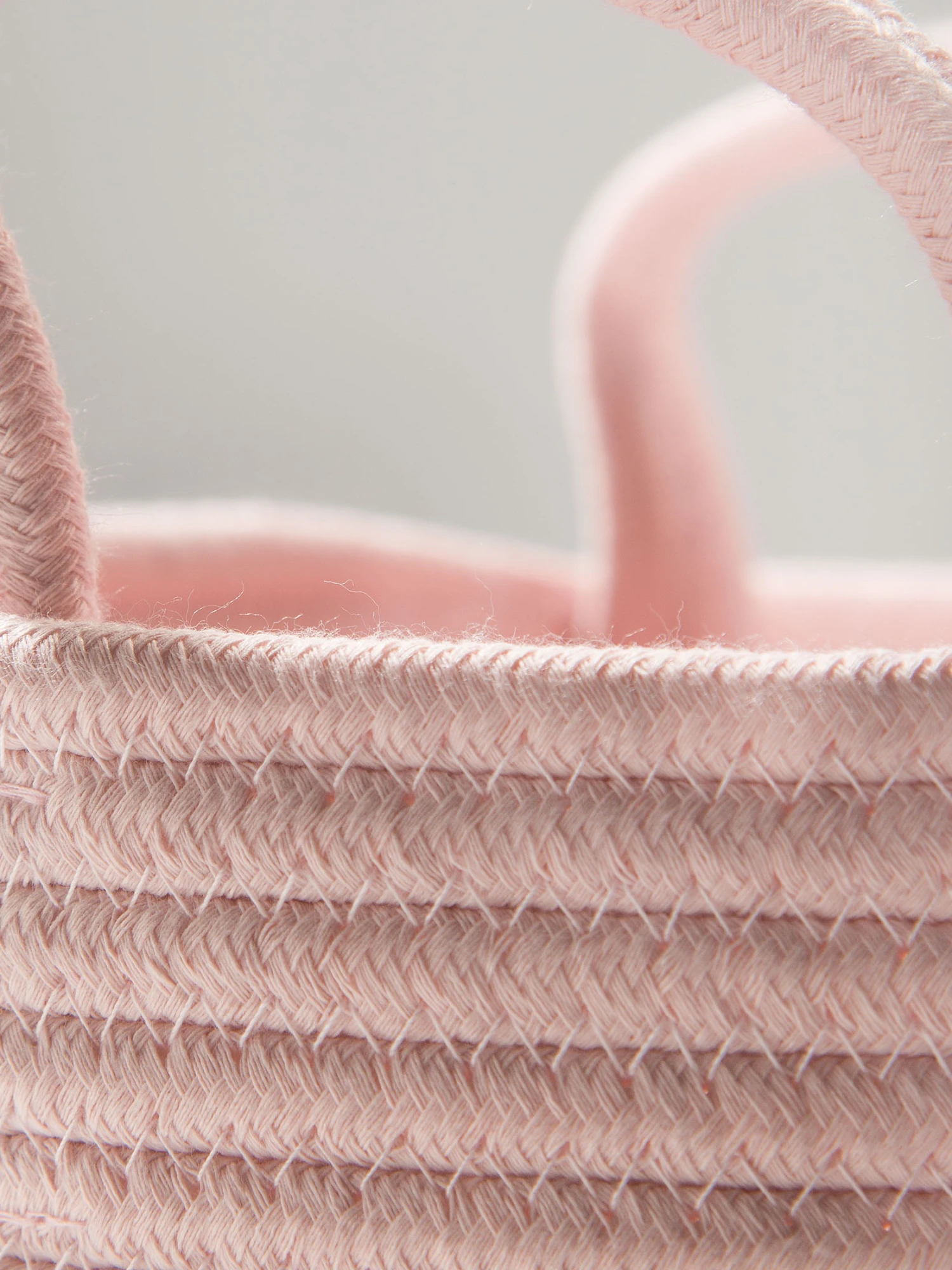 Korb, Samtrosa – Bild 2