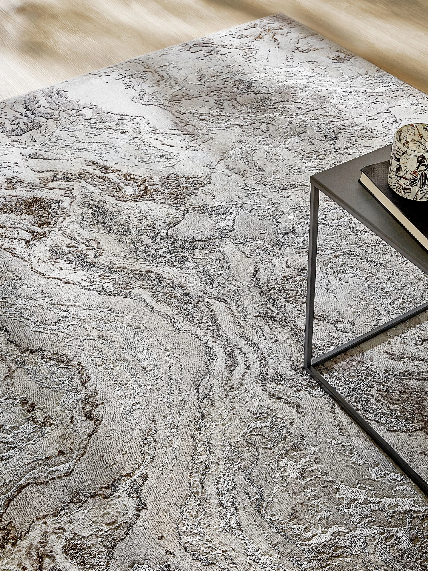 Moderner Teppich, Marmor – Bild 2