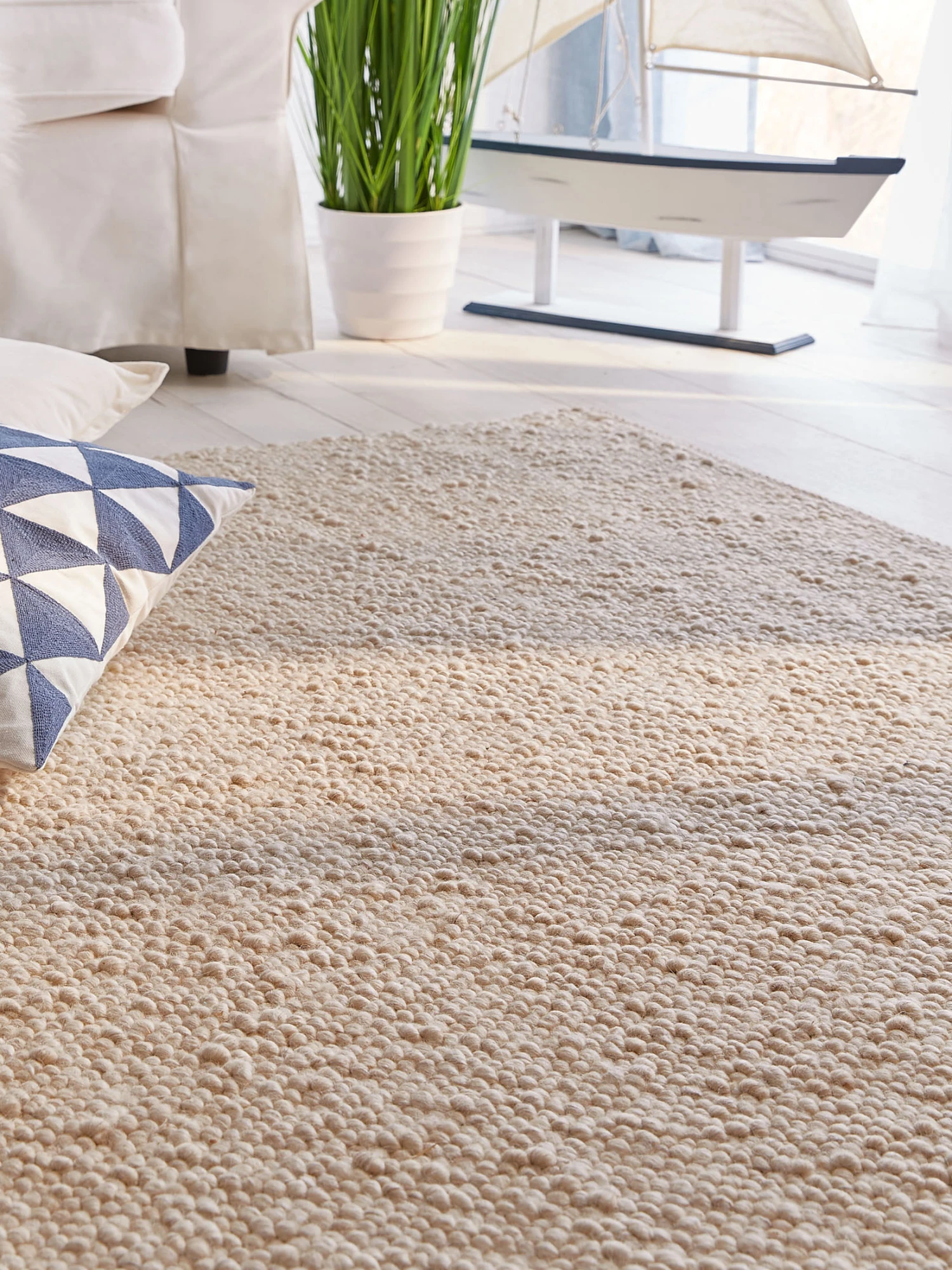 Woll-Teppich, Beach â Bild 2