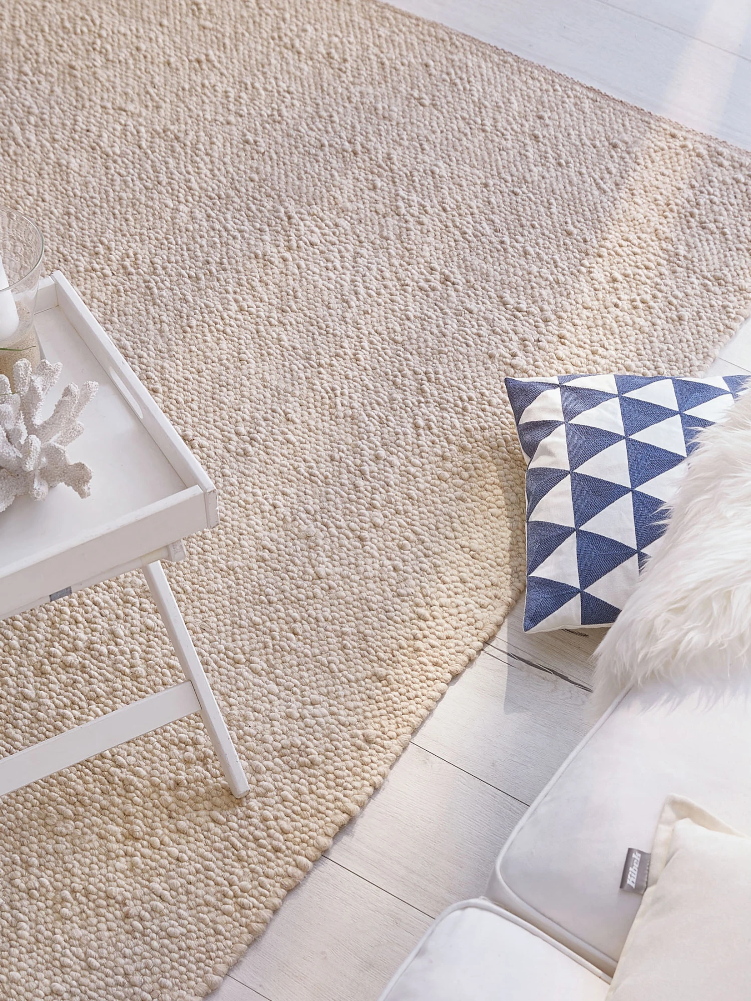 Woll-Teppich, Beach â Bild 3