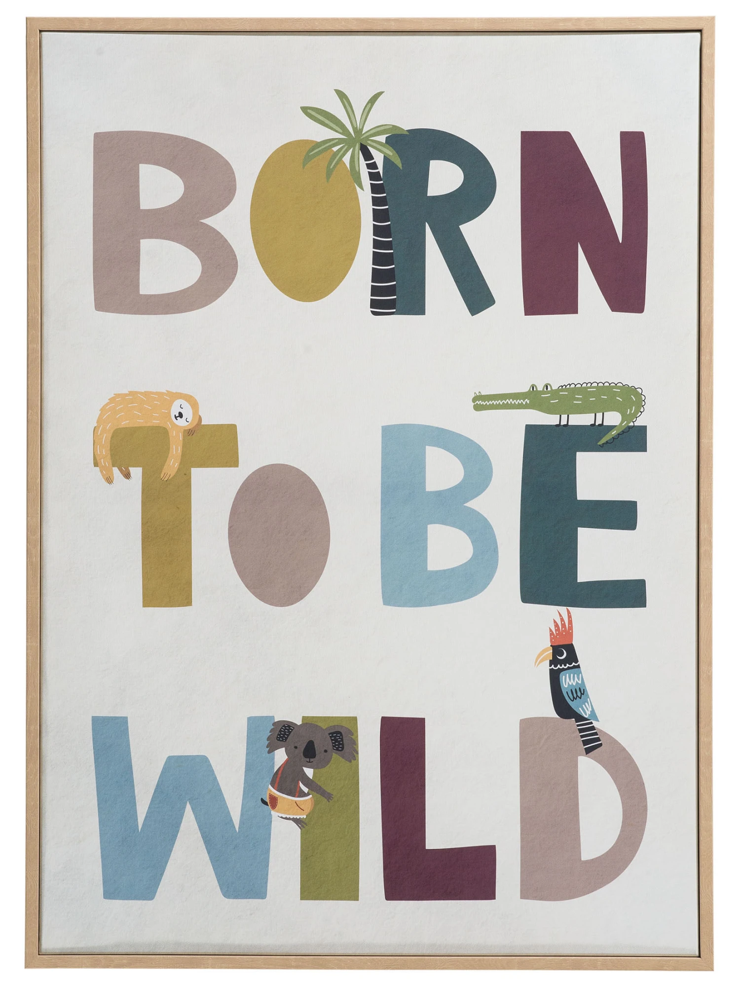 Leinwand-Druck-gerahmt, Multicolor – Bild 2