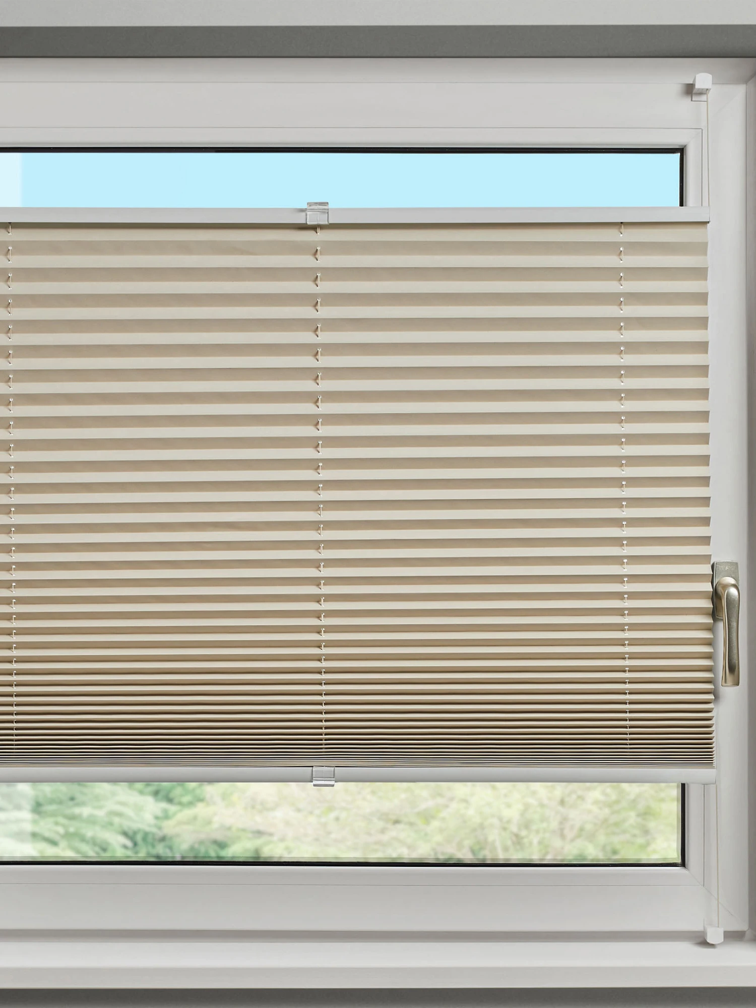 Plissee, Creme – Bild 2