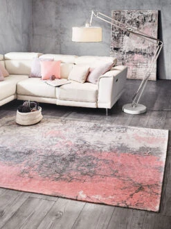 Vintage-Teppich, Rose