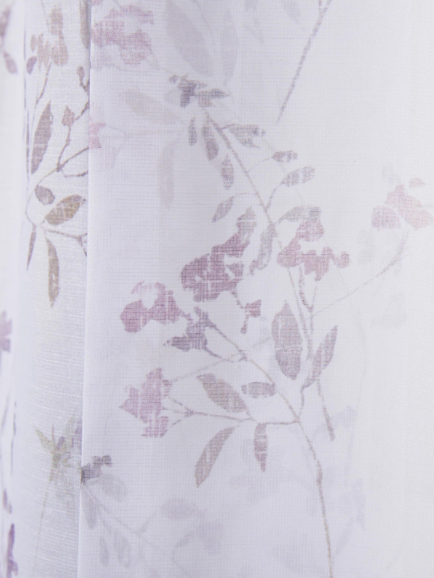 Vorhang Mit Gardinenband, Rose – Bild 5