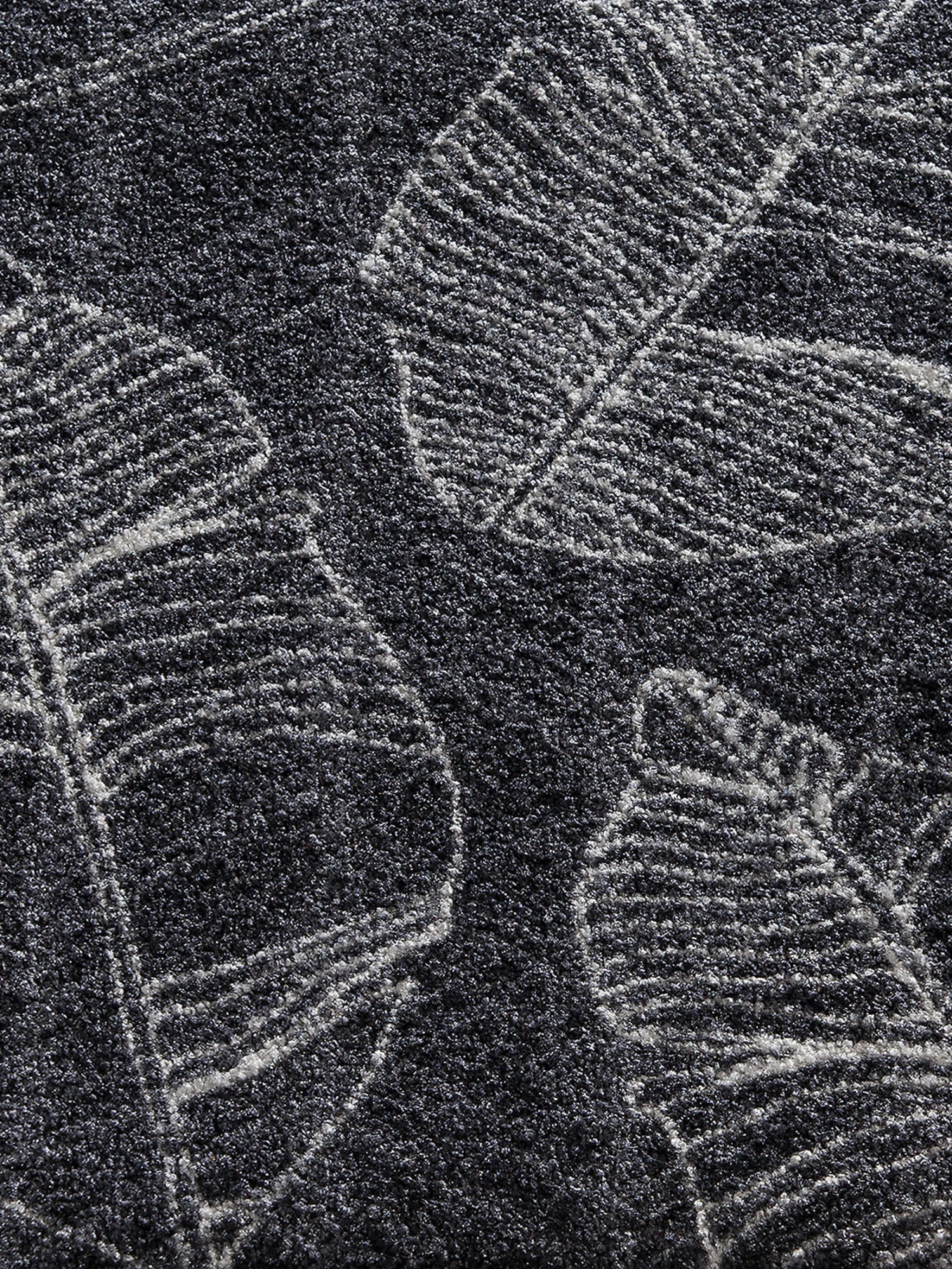 Fußmatte, Leaves Line Anthrazit – Bild 3