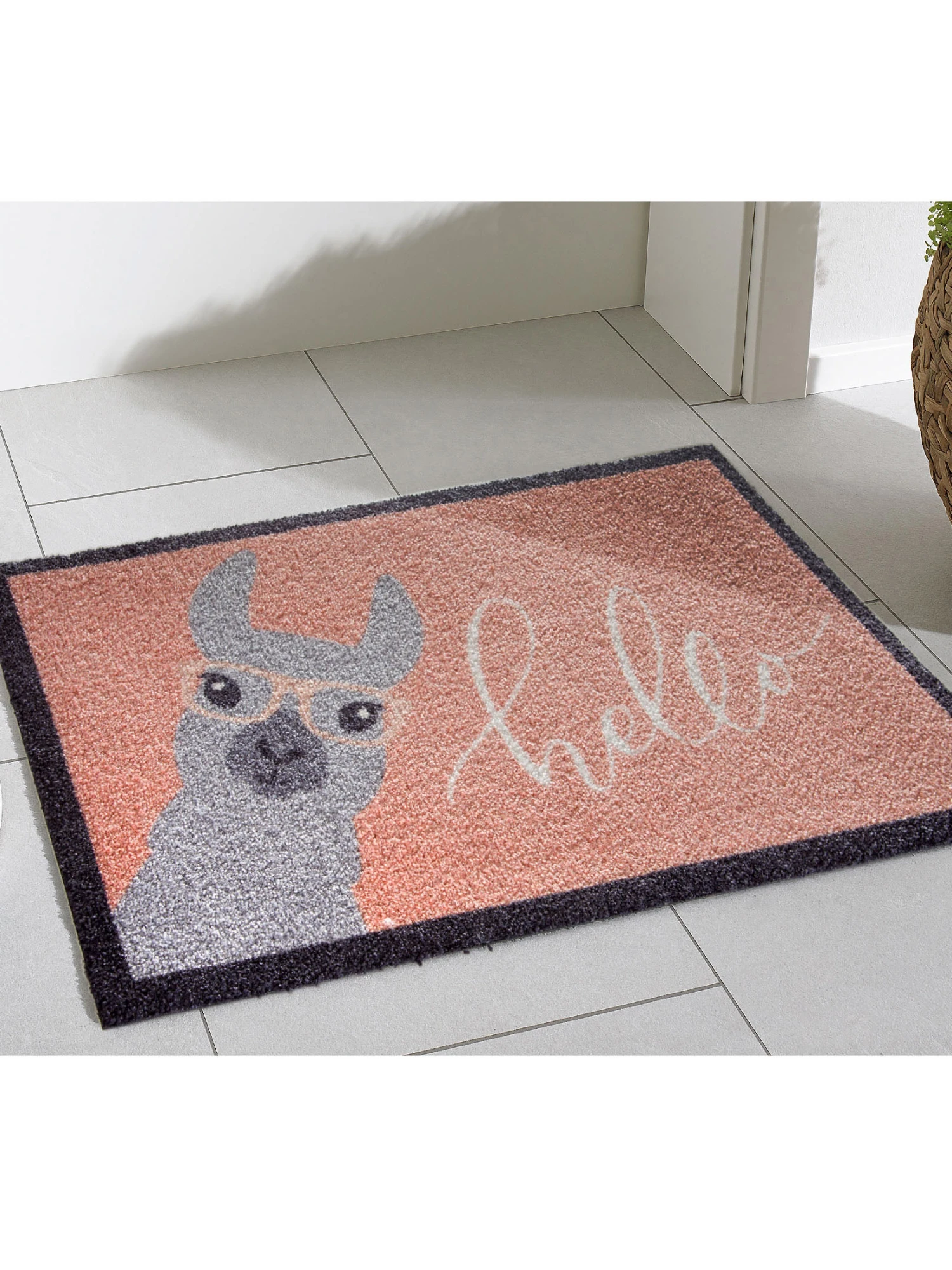 Fußmatte, Hello Lama