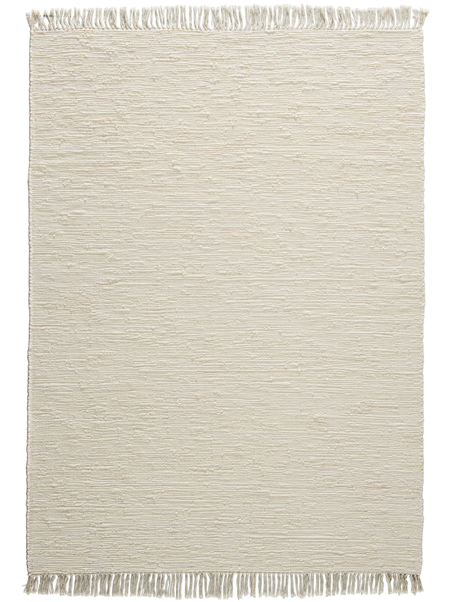 Baumwoll-Teppich, White – Bild 2