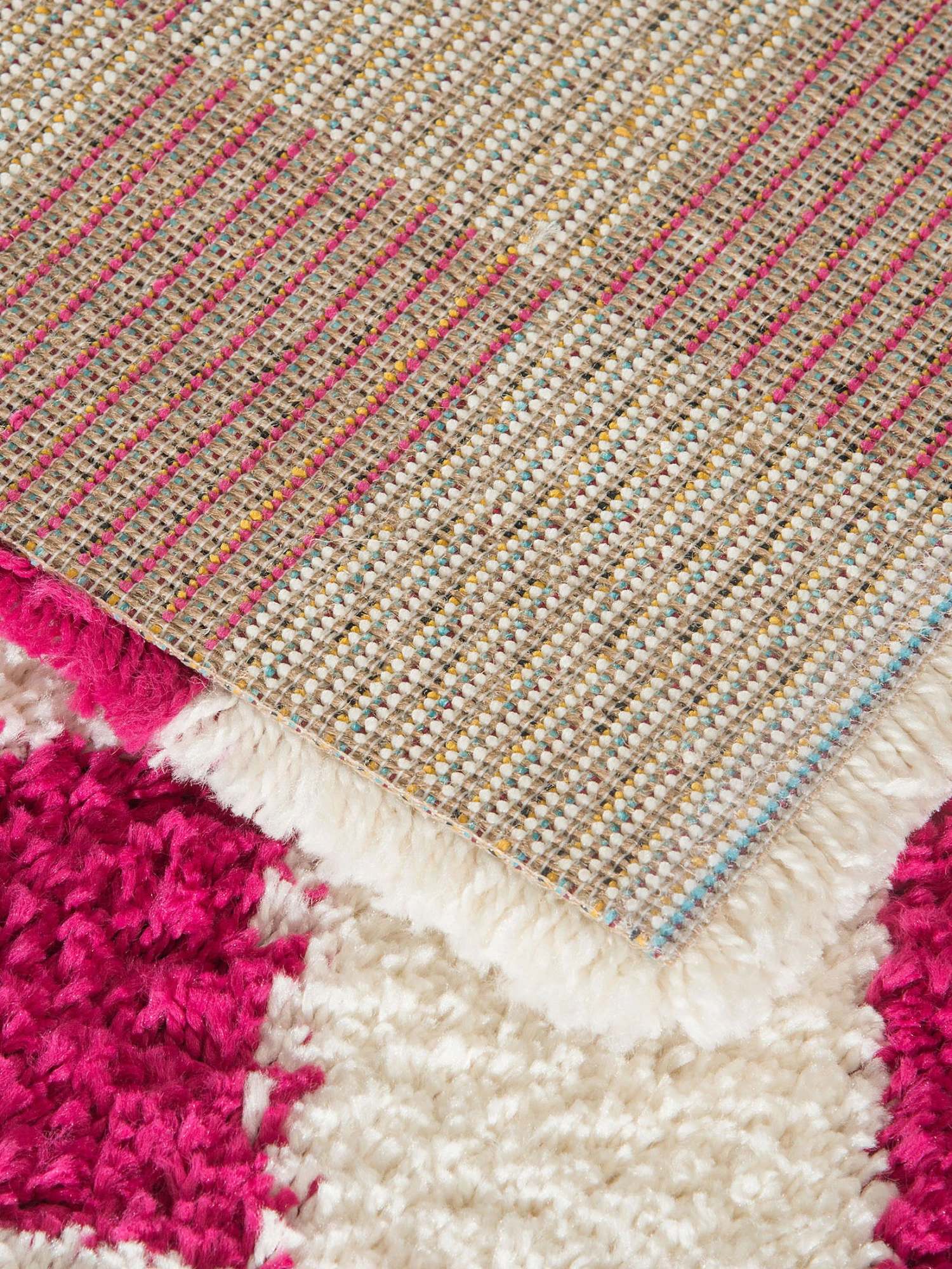 Moderner Teppich, Pink – Bild 4