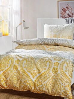 Bettwäsche, Sonnengelb