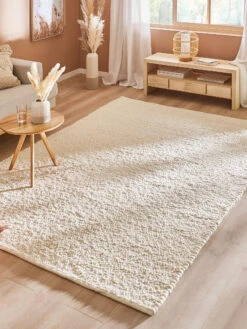 Woll-Teppich, Scandic White