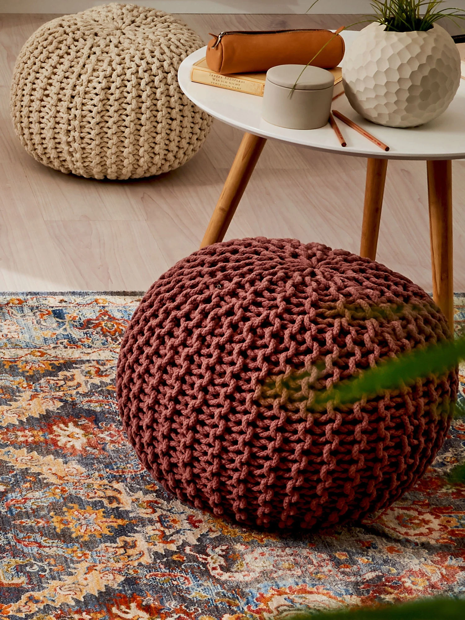 Pouf, Sweet Home Brown