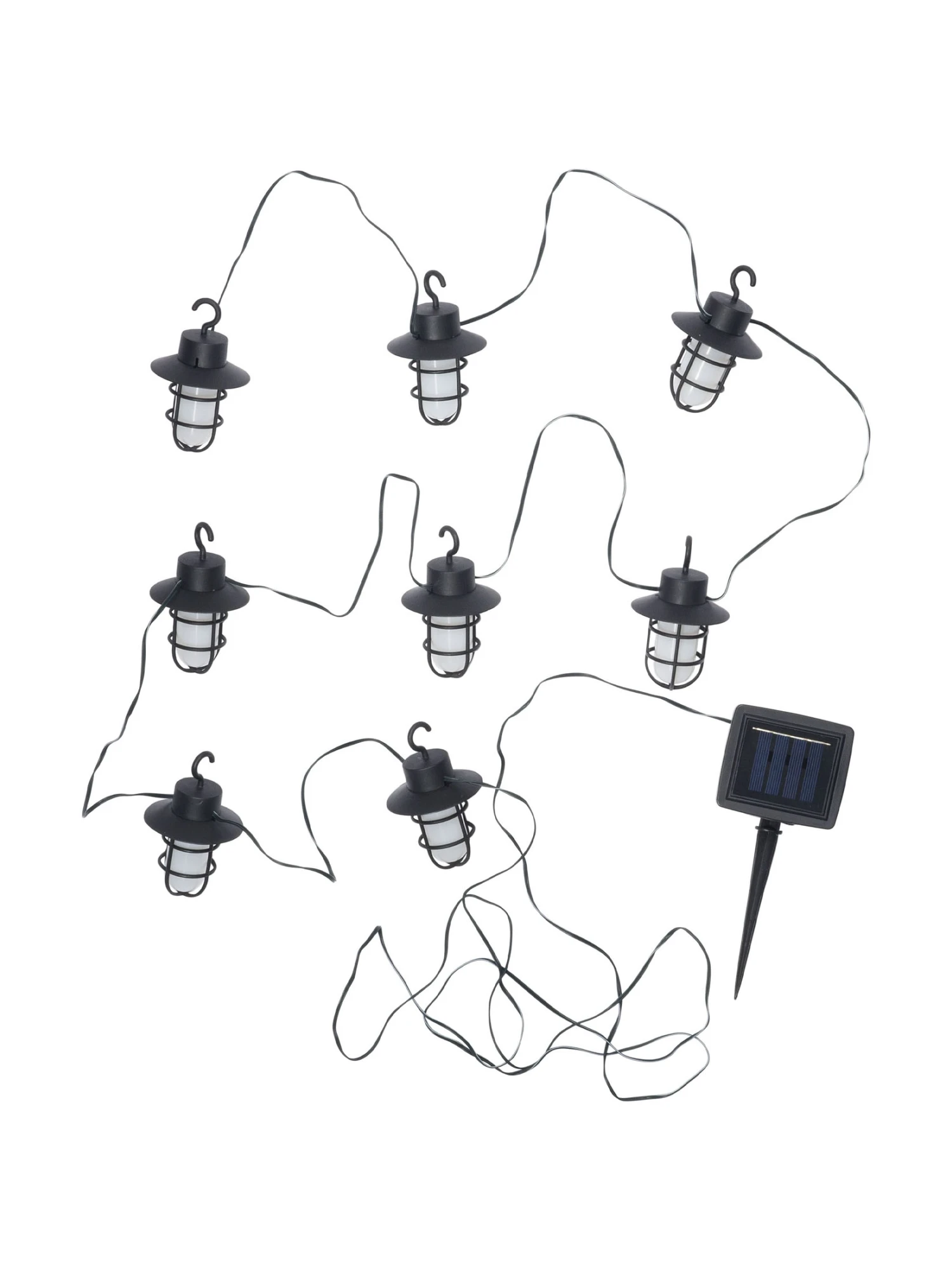 Lichterkette, Schwarz – Bild 2