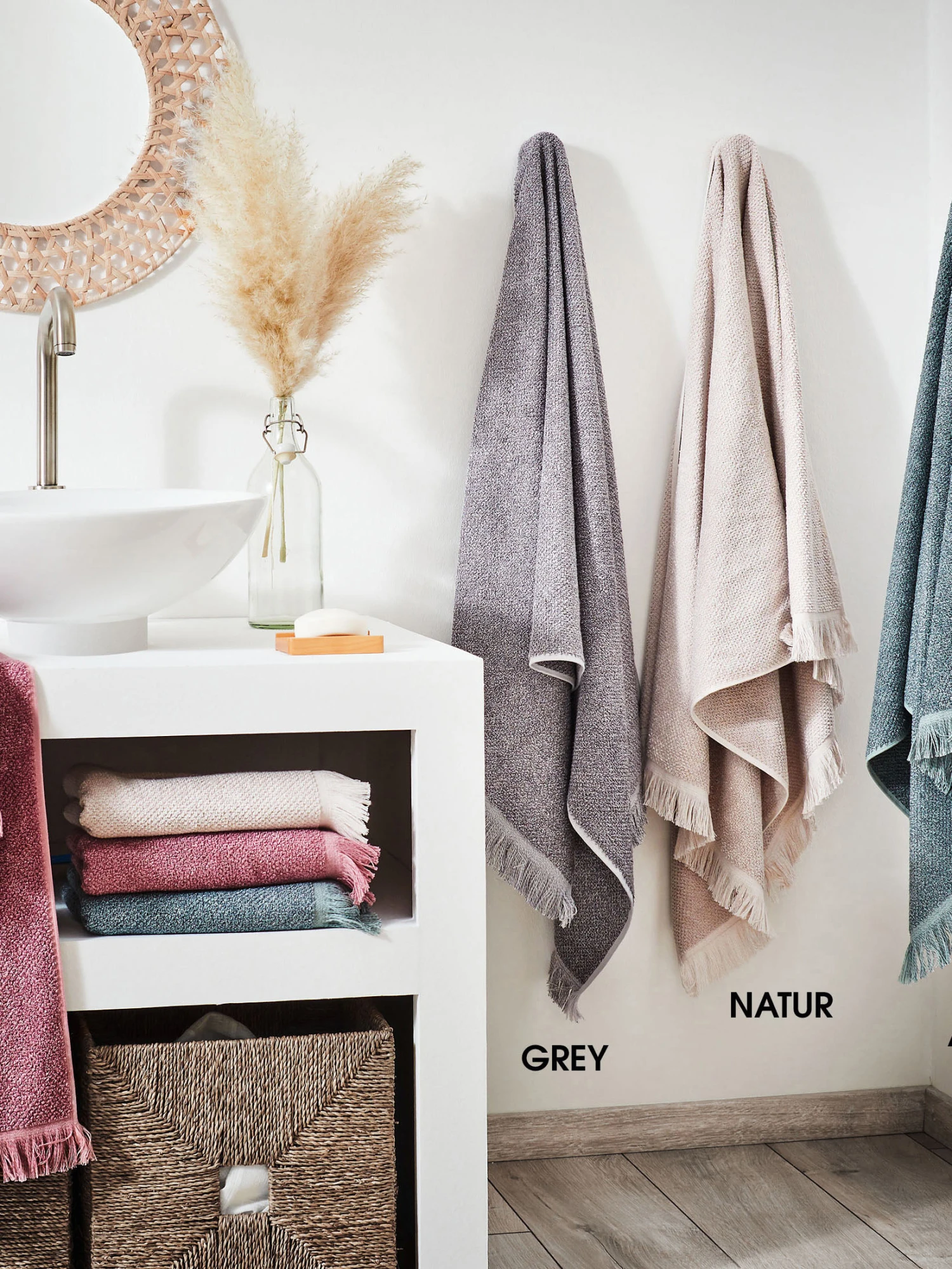 Duschtuch, Natur – Bild 3