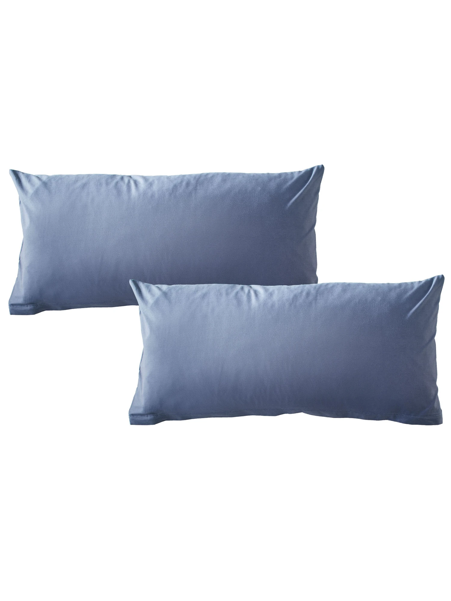 Renforcé-Bettwäsche, Taubenblau