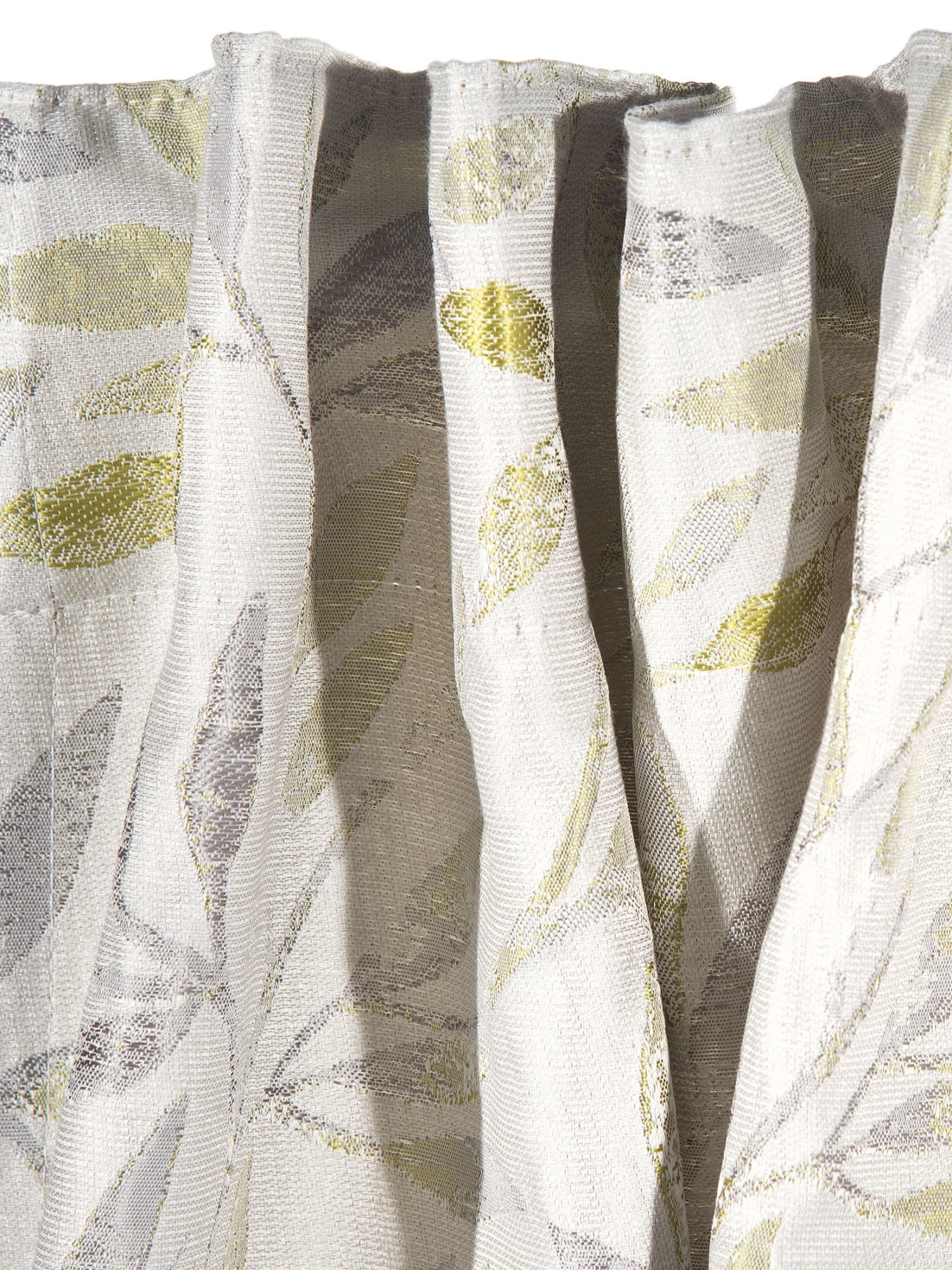 Vorhang Mit Gardinenband, Lindgrün – Bild 4