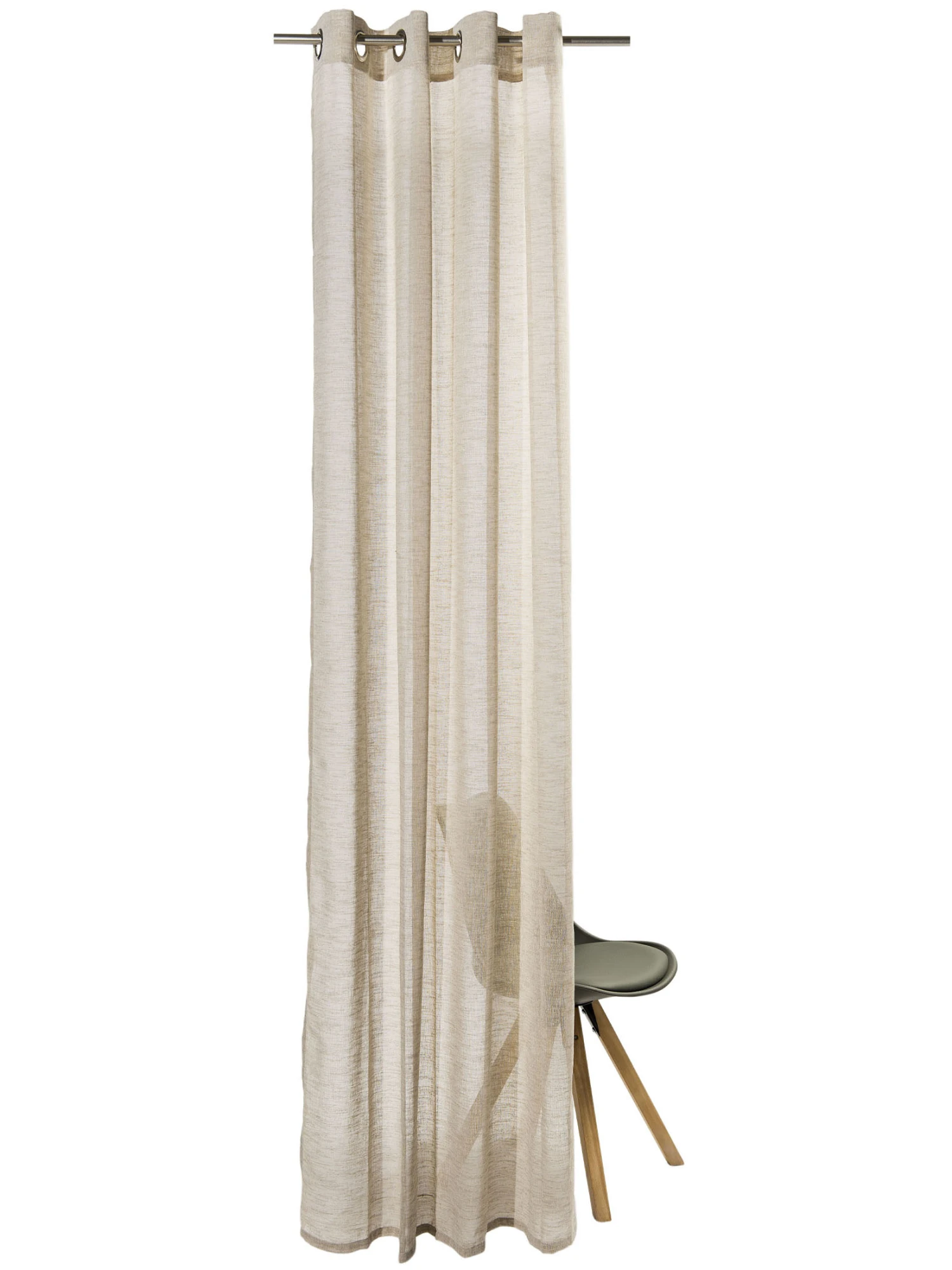 Ösenschal, Hellbraun – Bild 3