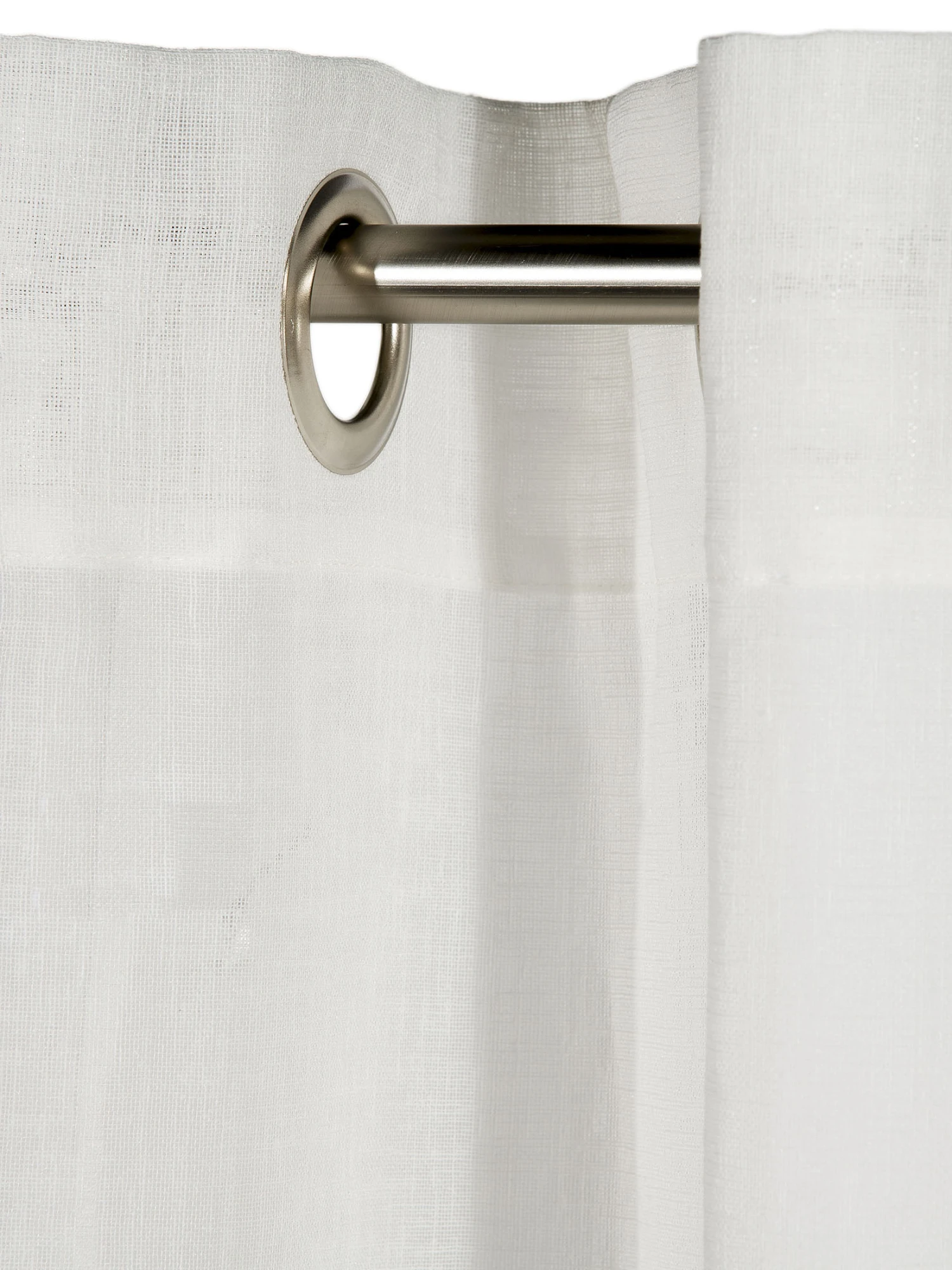 Ösenschal, Weiss – Bild 4