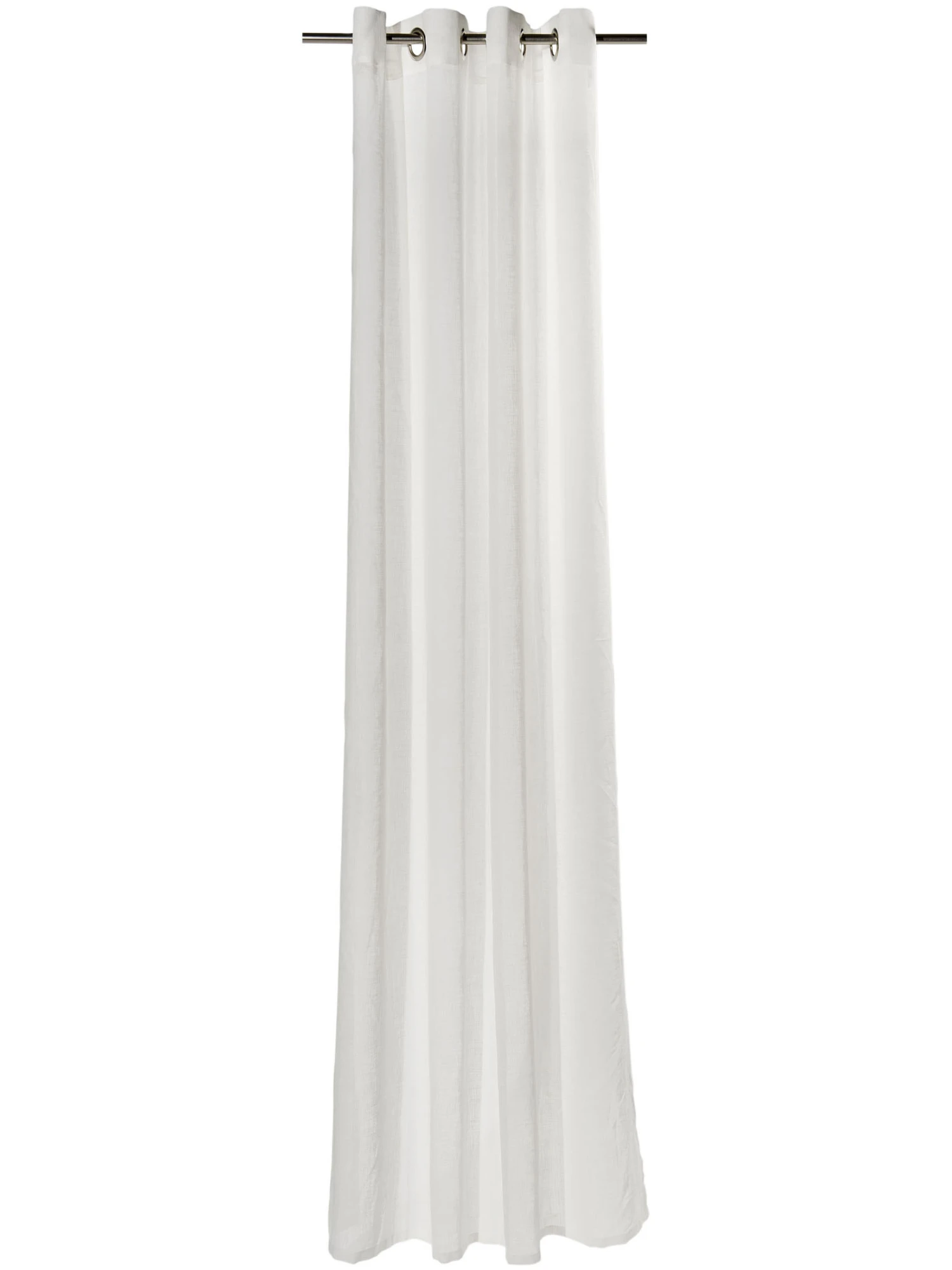 Ösenschal, Weiss – Bild 2