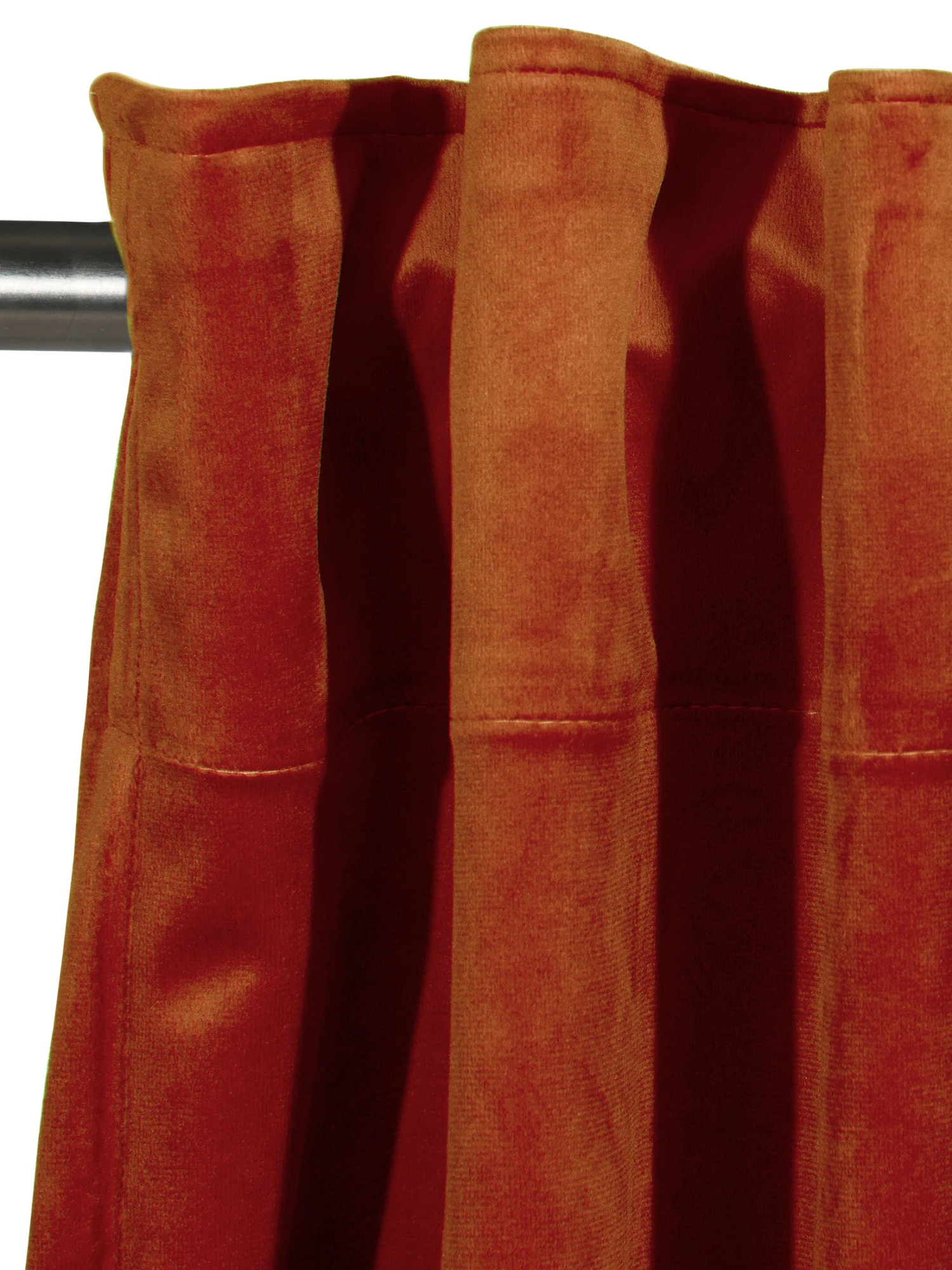 Vorhang Mit Gardinenband, Kupfer – Bild 4