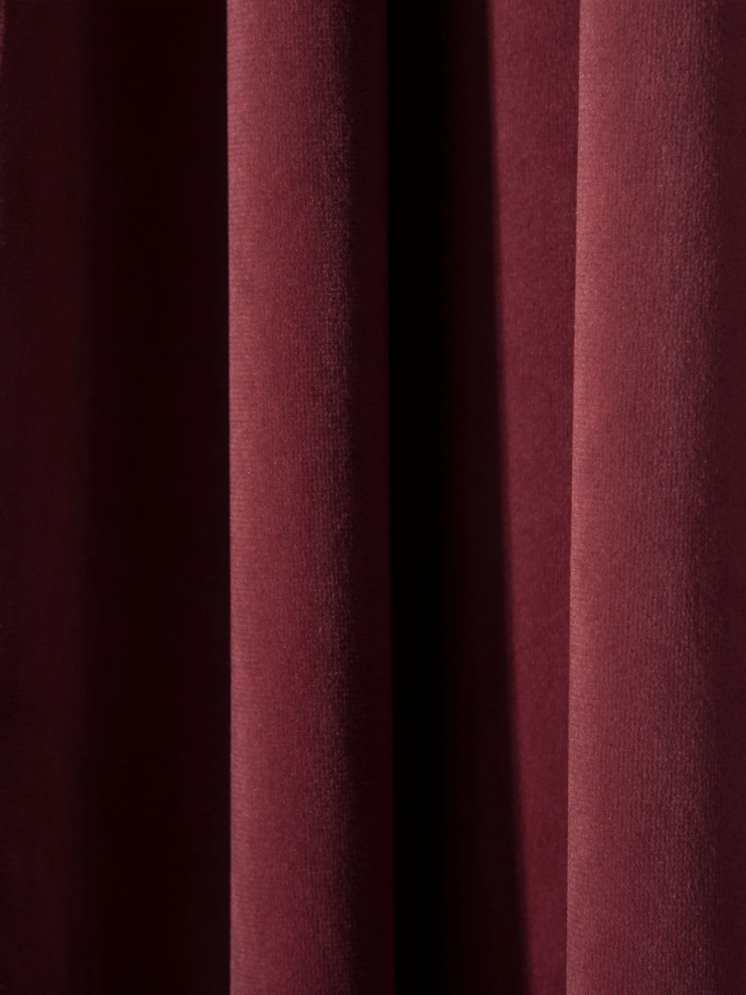 Vorhang Mit Gardinenband, Burgunder – Bild 5