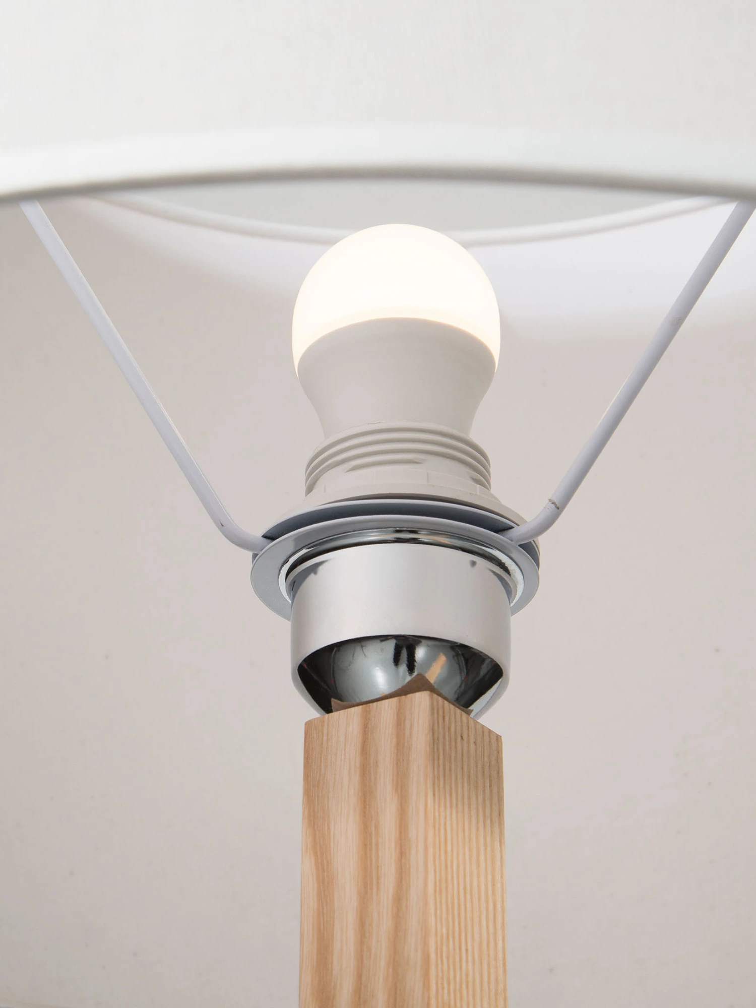 Standleuchte, Natural/White â Bild 3