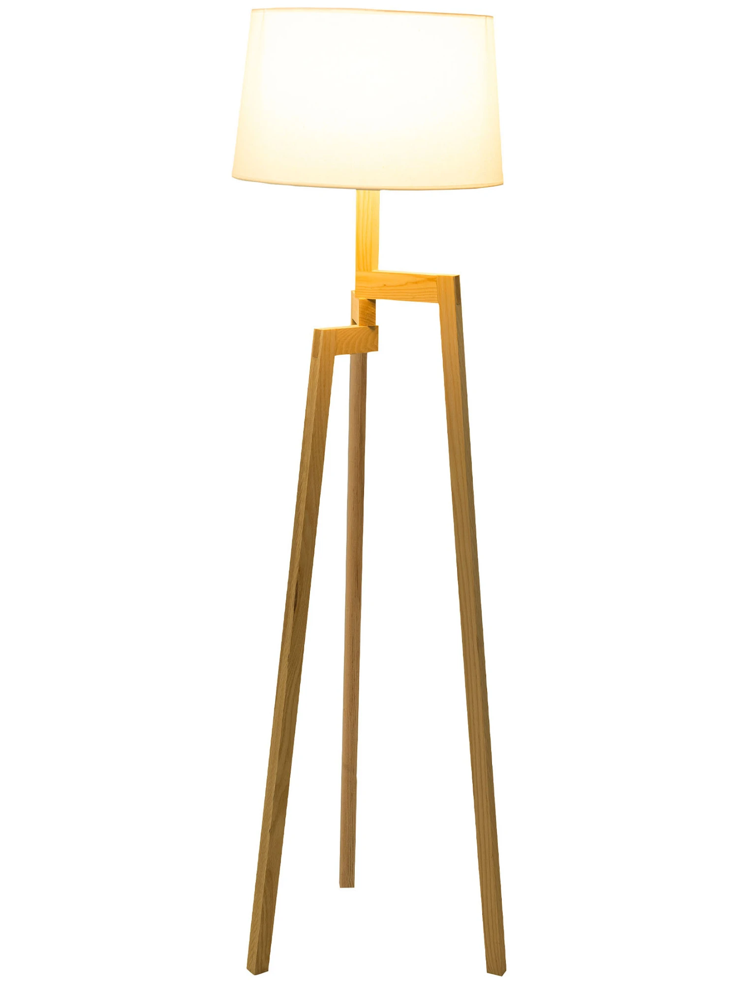 Standleuchte, Natural/White