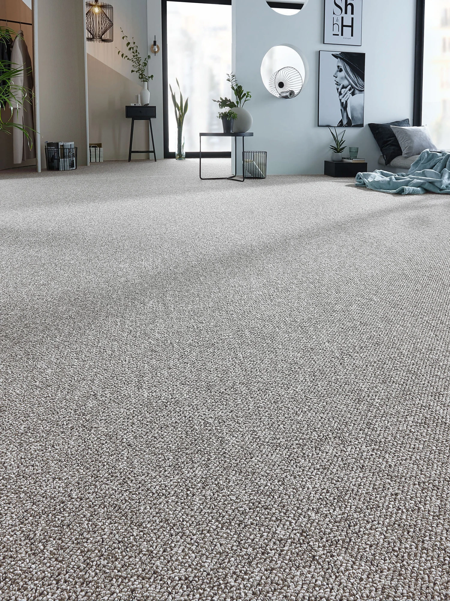 Schlingen-Teppichboden, Taupe 21
