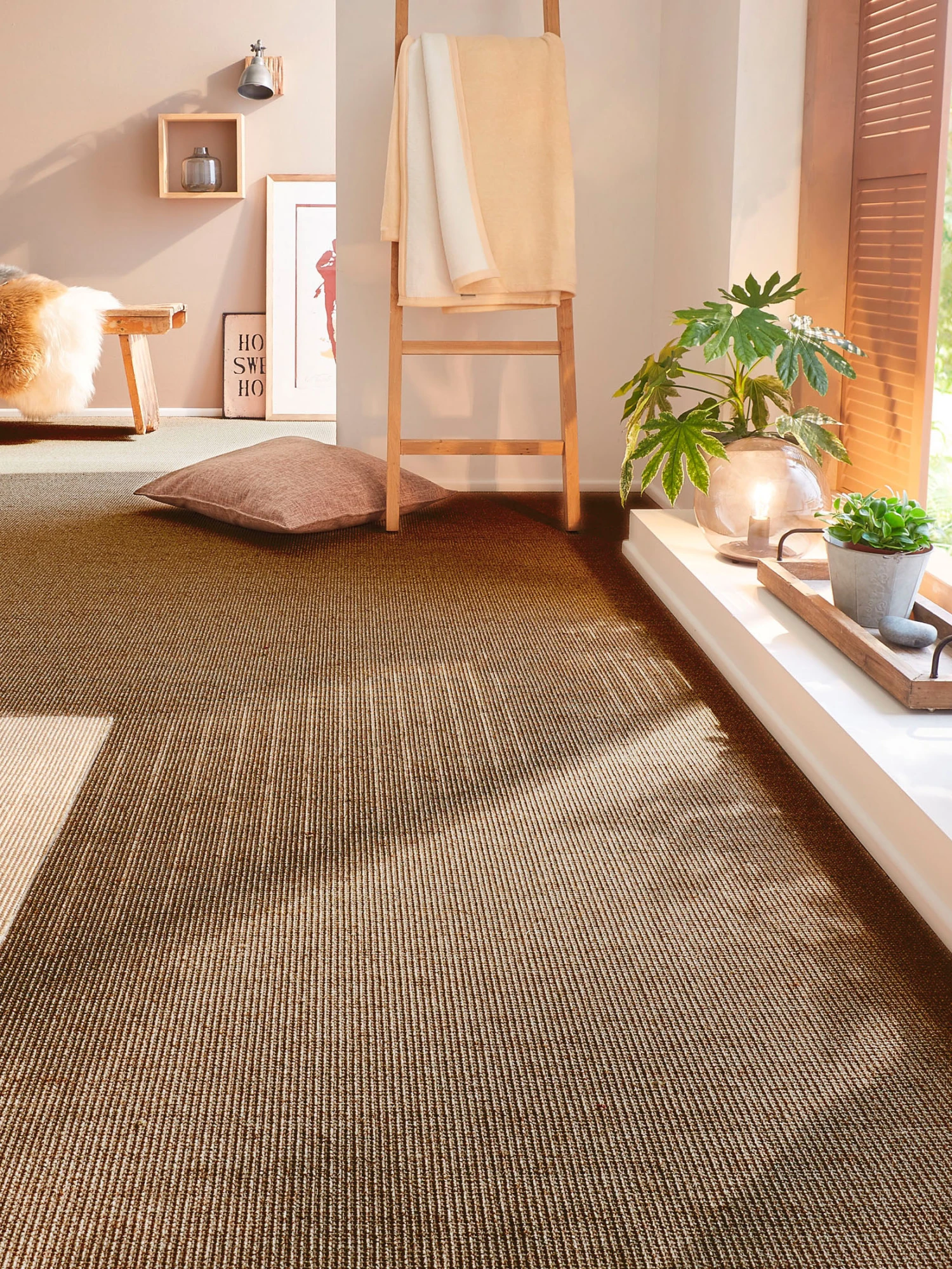 Naturfaser-Teppichboden, Mocca 18