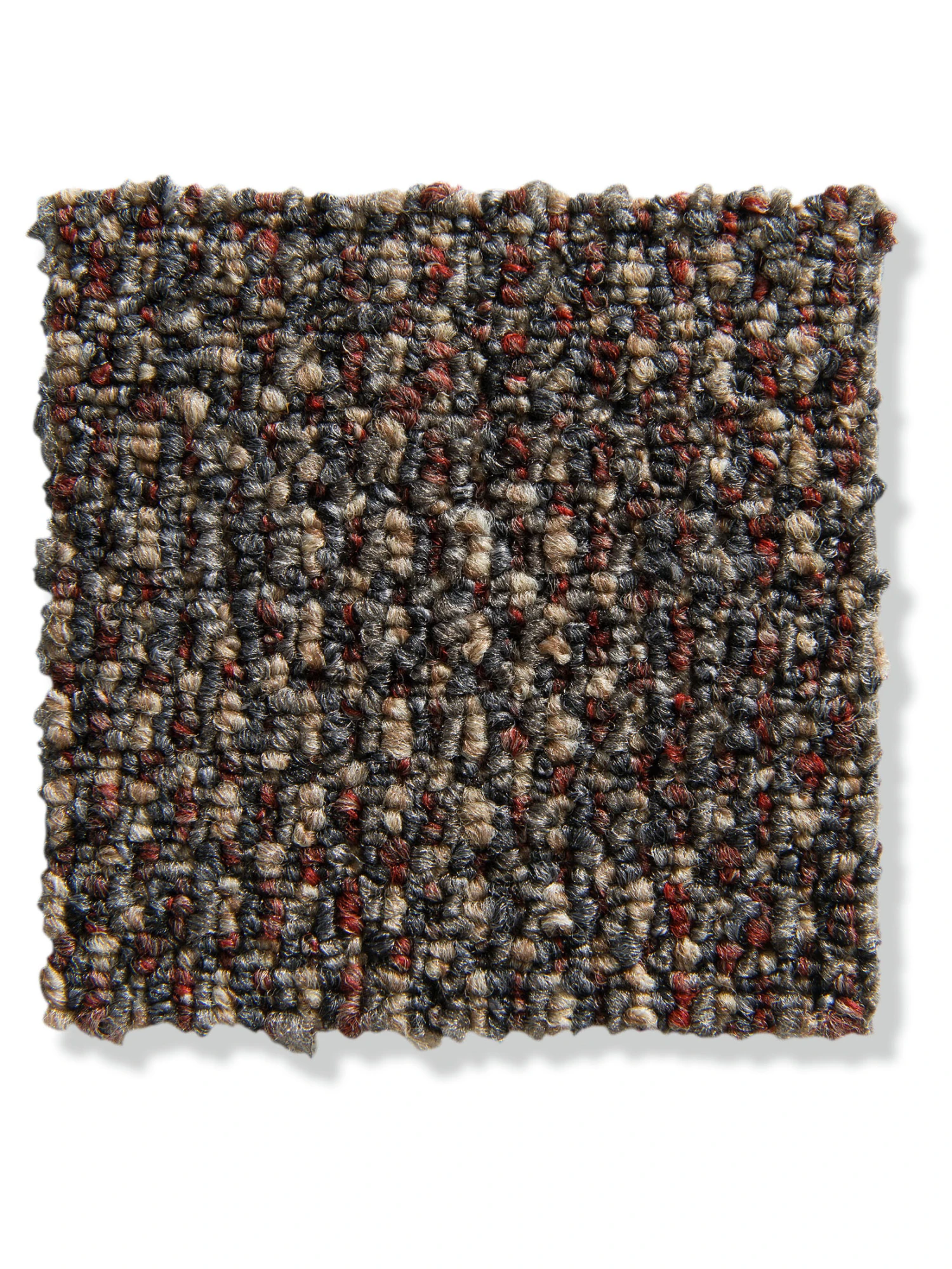 Teppichbodenfliese, Rotbeige