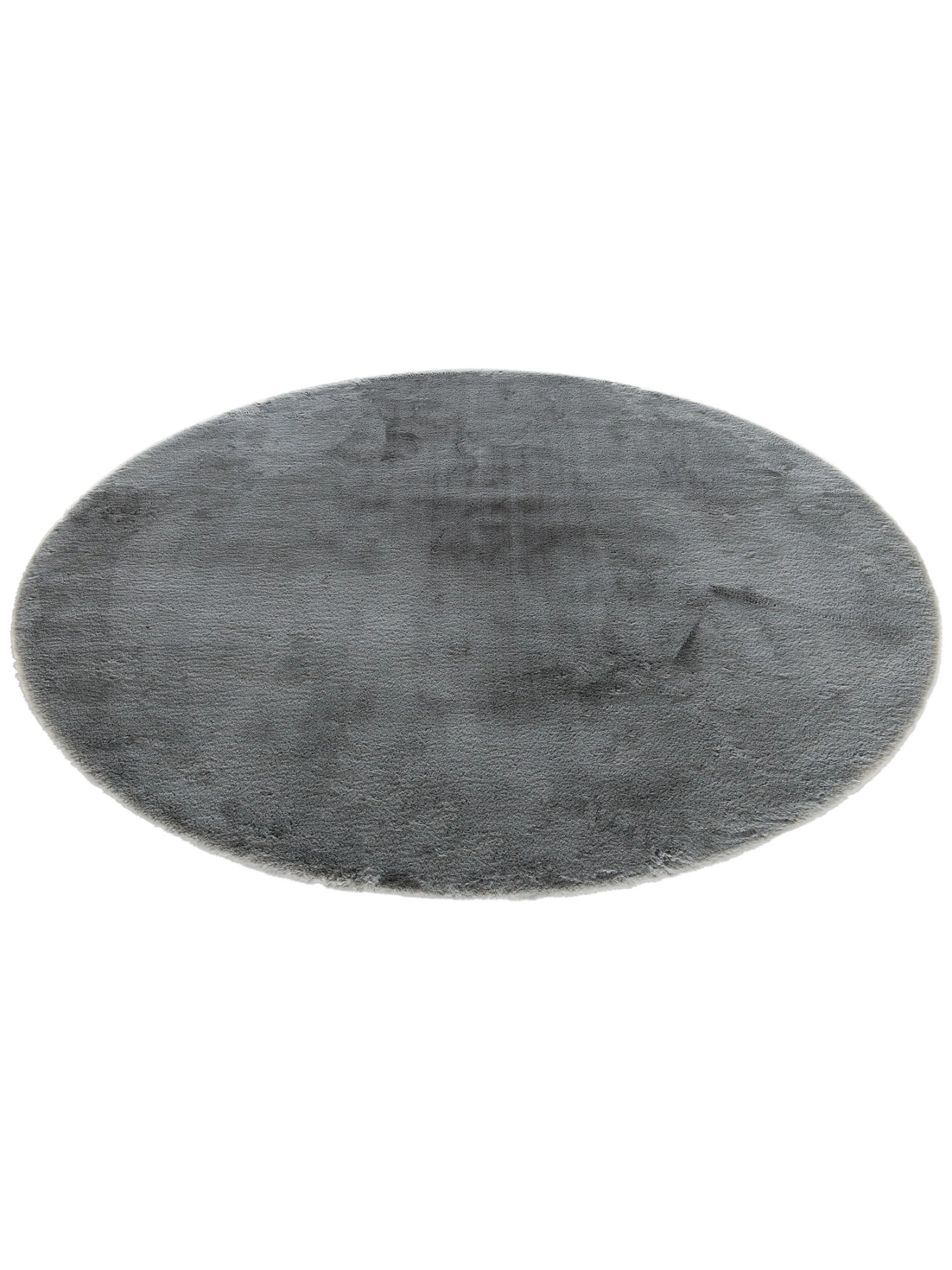 Kunstfell-Teppich, Anthrazit – Bild 3