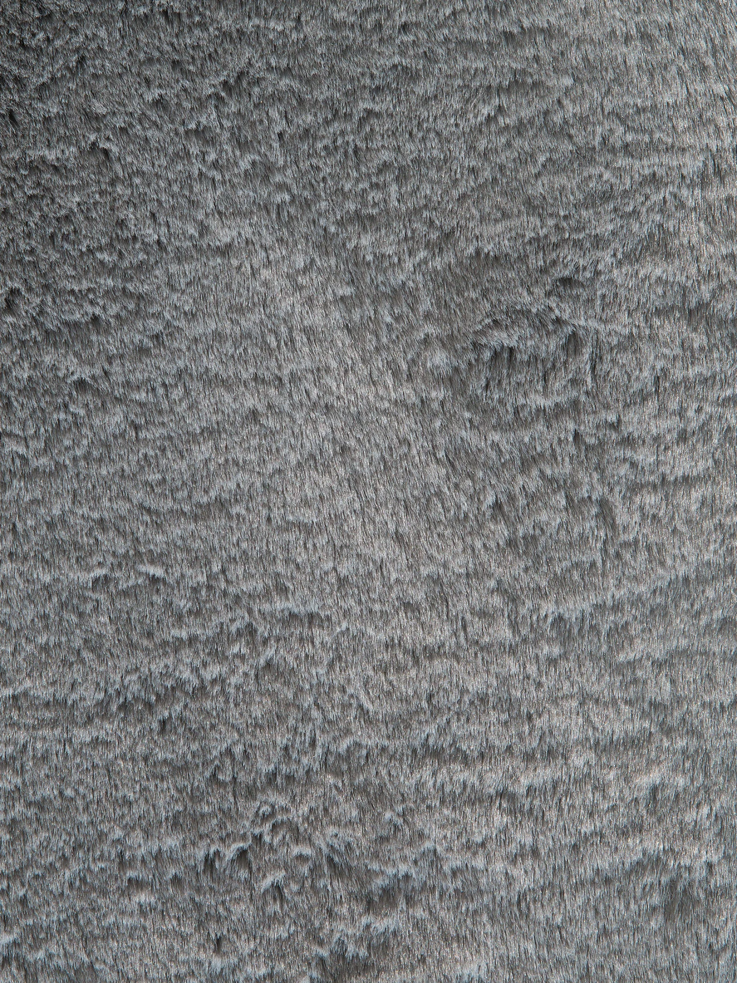 Kunstfell-Teppich, Anthrazit – Bild 4