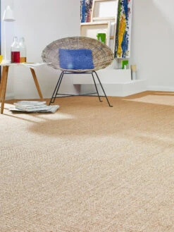 Naturfaser-Teppichboden, Hellbeige 11