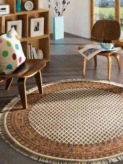 Orient-Teppich, Creme