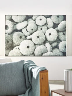 Leinwand-Druck-gerahmt, Hellgrün