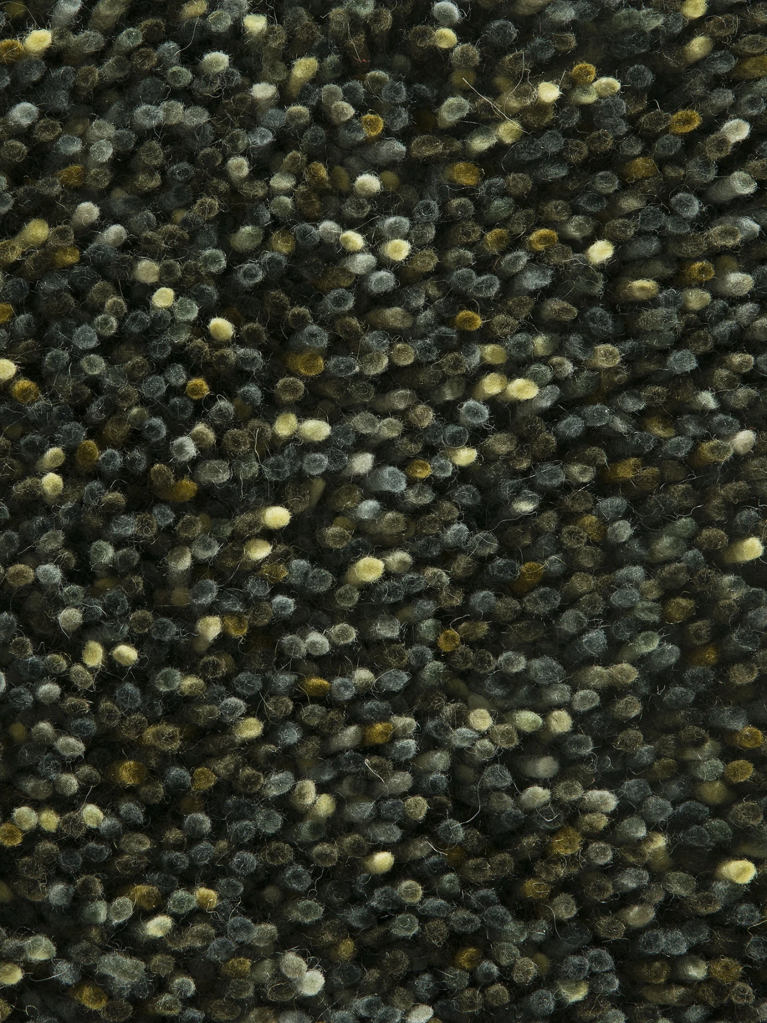 Hochflor-Teppich, Dunkelgrün – Bild 4