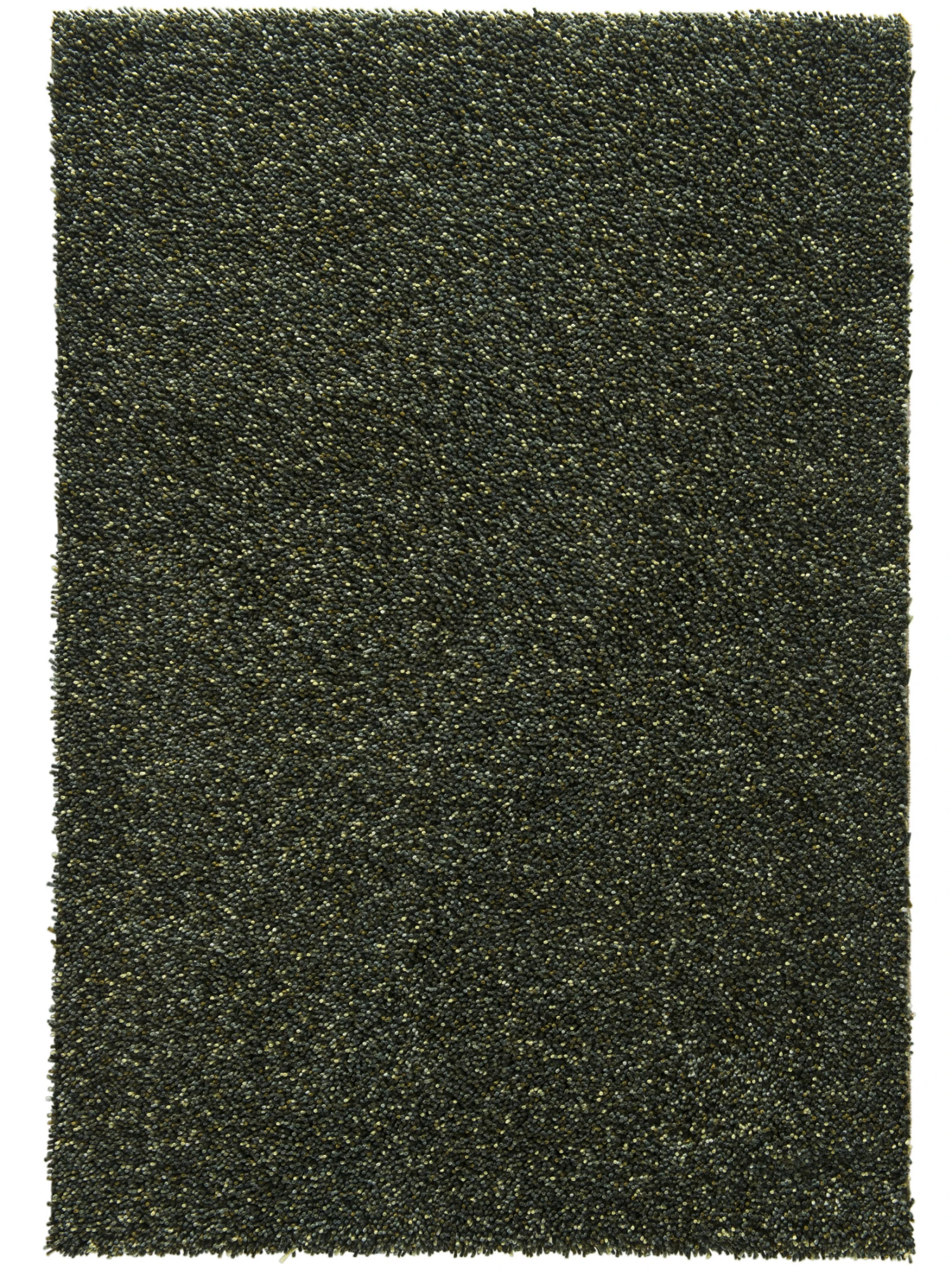 Hochflor-Teppich, Dunkelgrün – Bild 2