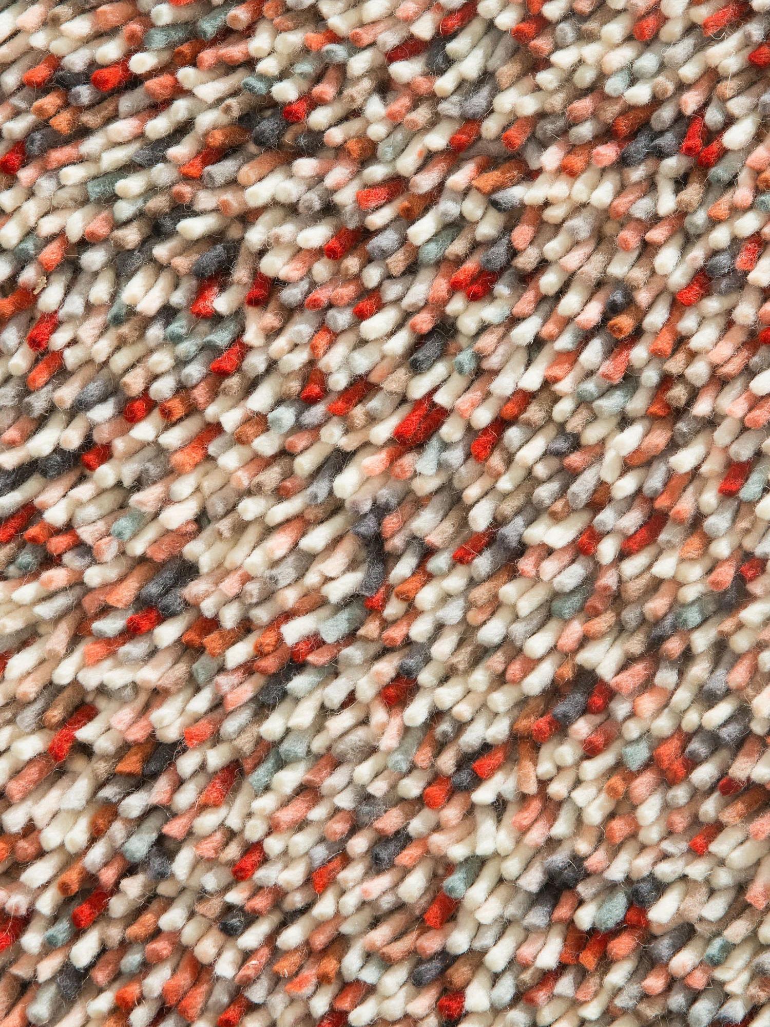 Hochflor-Teppich, Rot – Bild 4