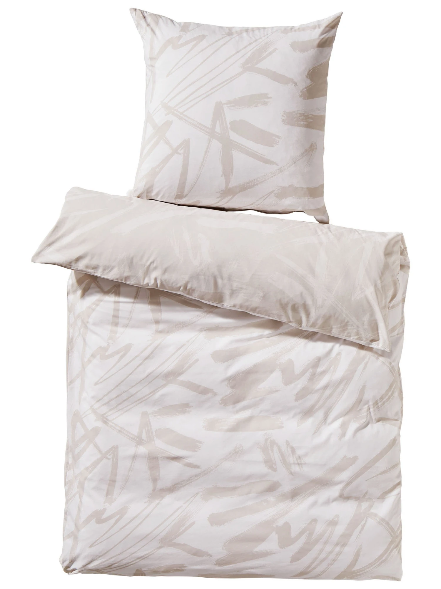 Bettwäsche, Taupe – Bild 2