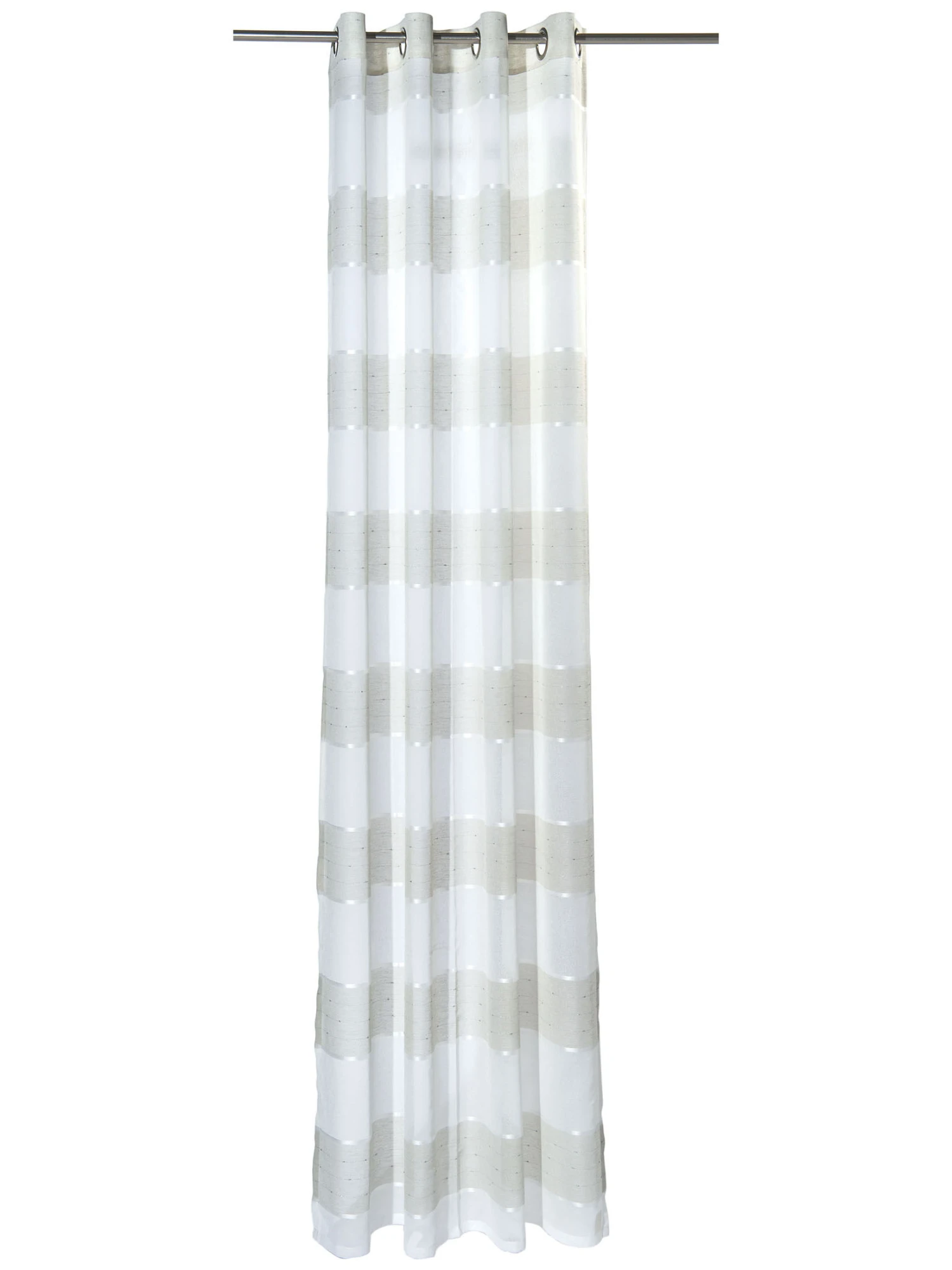 Ösenschal, Taupe – Bild 2