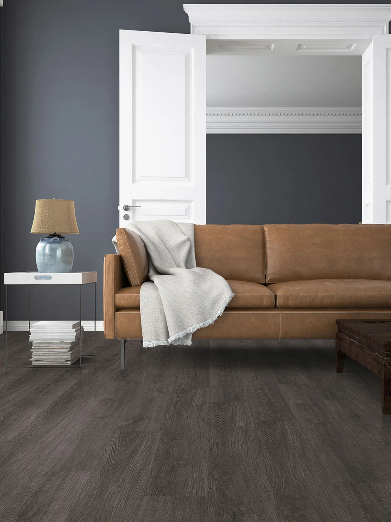 Vinylboden, Eiche Graphit 043