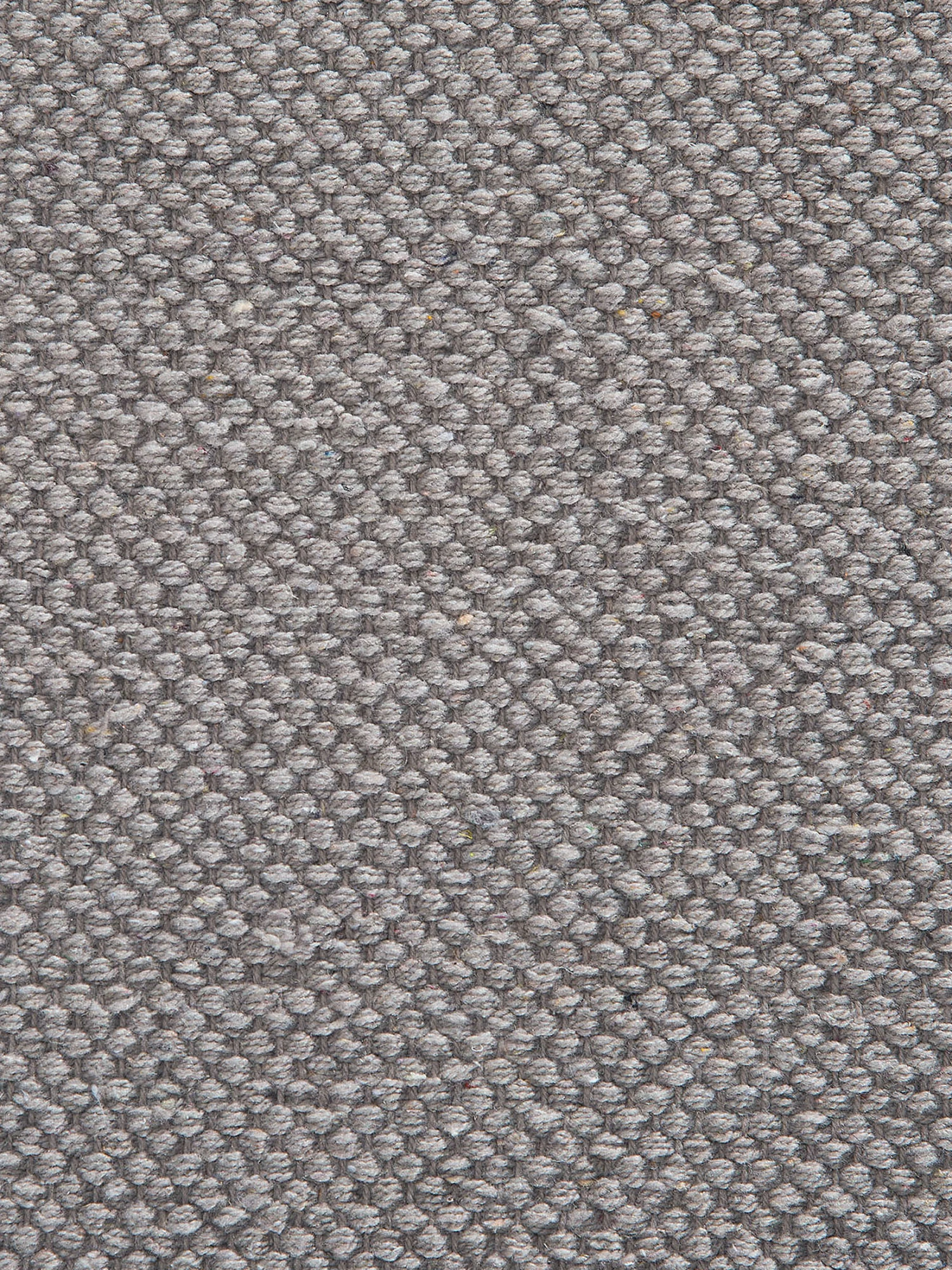 Baumwoll-Teppich, Grau – Bild 4