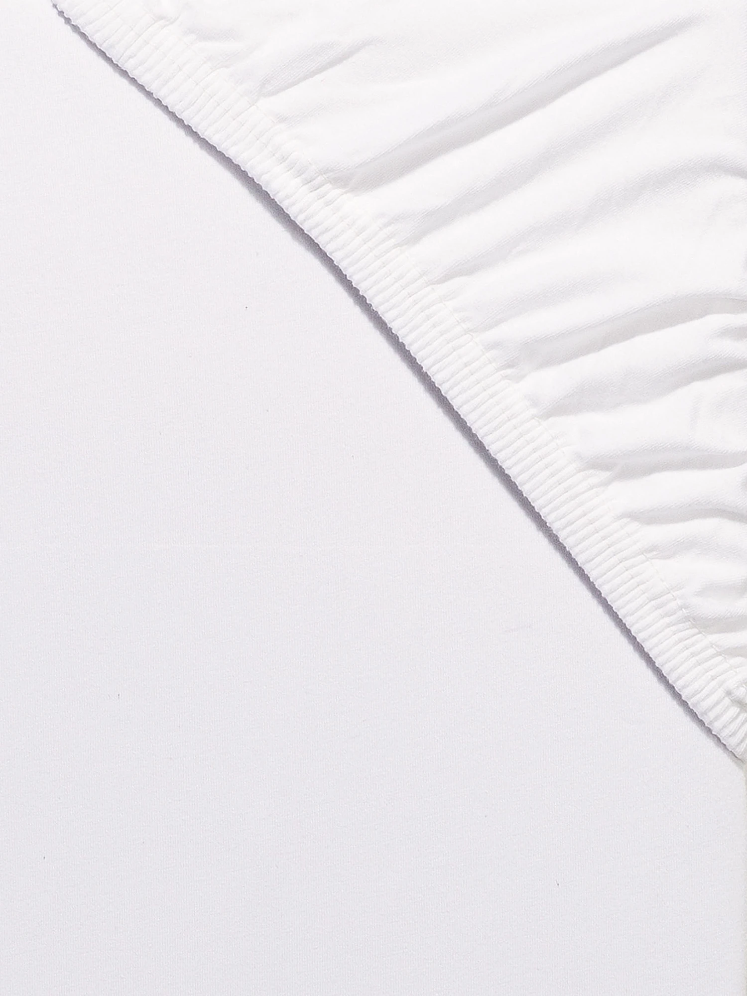 Spannbetttuch, Weiss – Bild 3