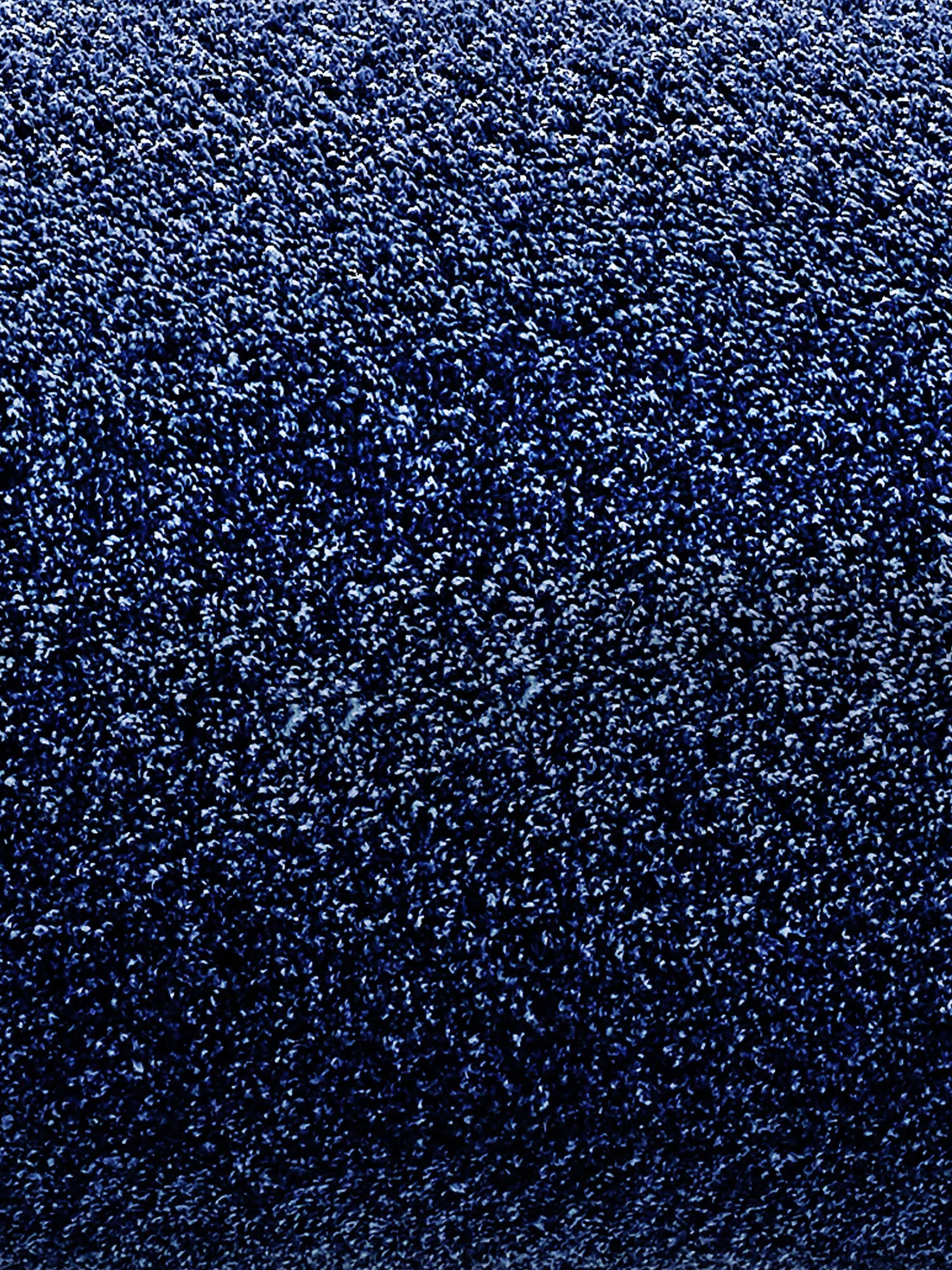 Hochflor-Teppich, Dunkelblau – Bild 5