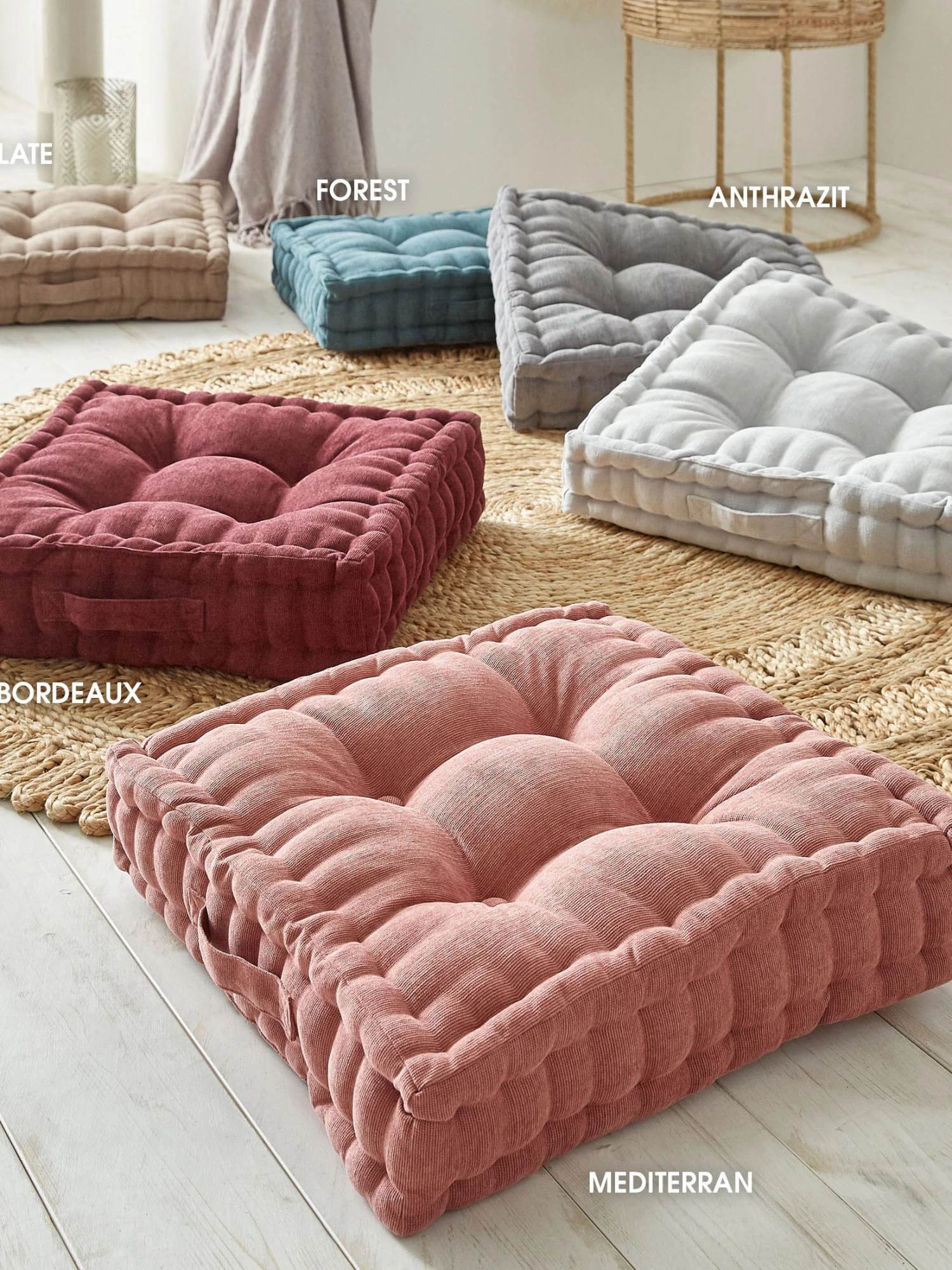 Bodenkissen, Anthrazit – Bild 2